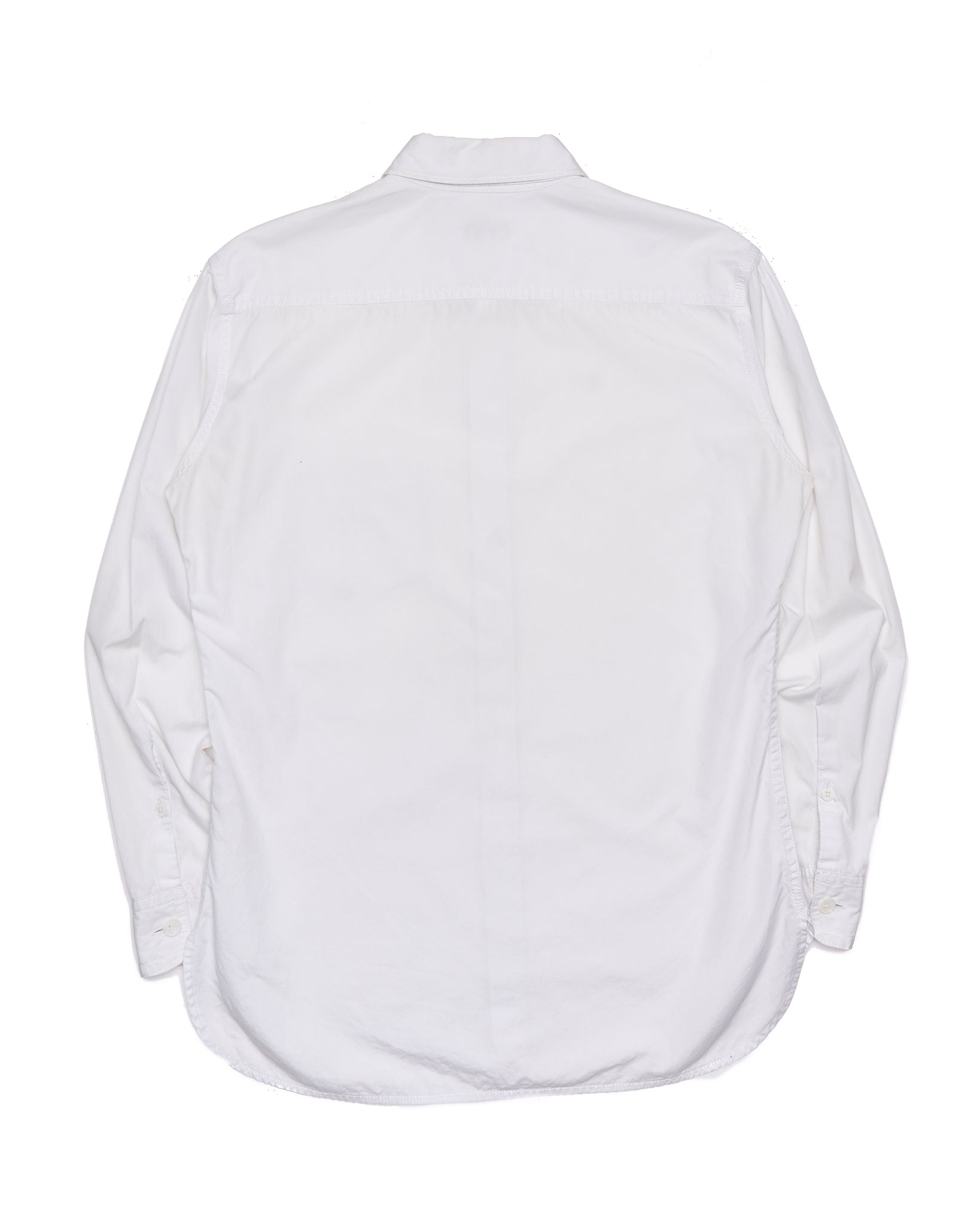 F/W18 Yohji Yamamoto POUR HOMME Oversized White Triple Collar Utility Shirt