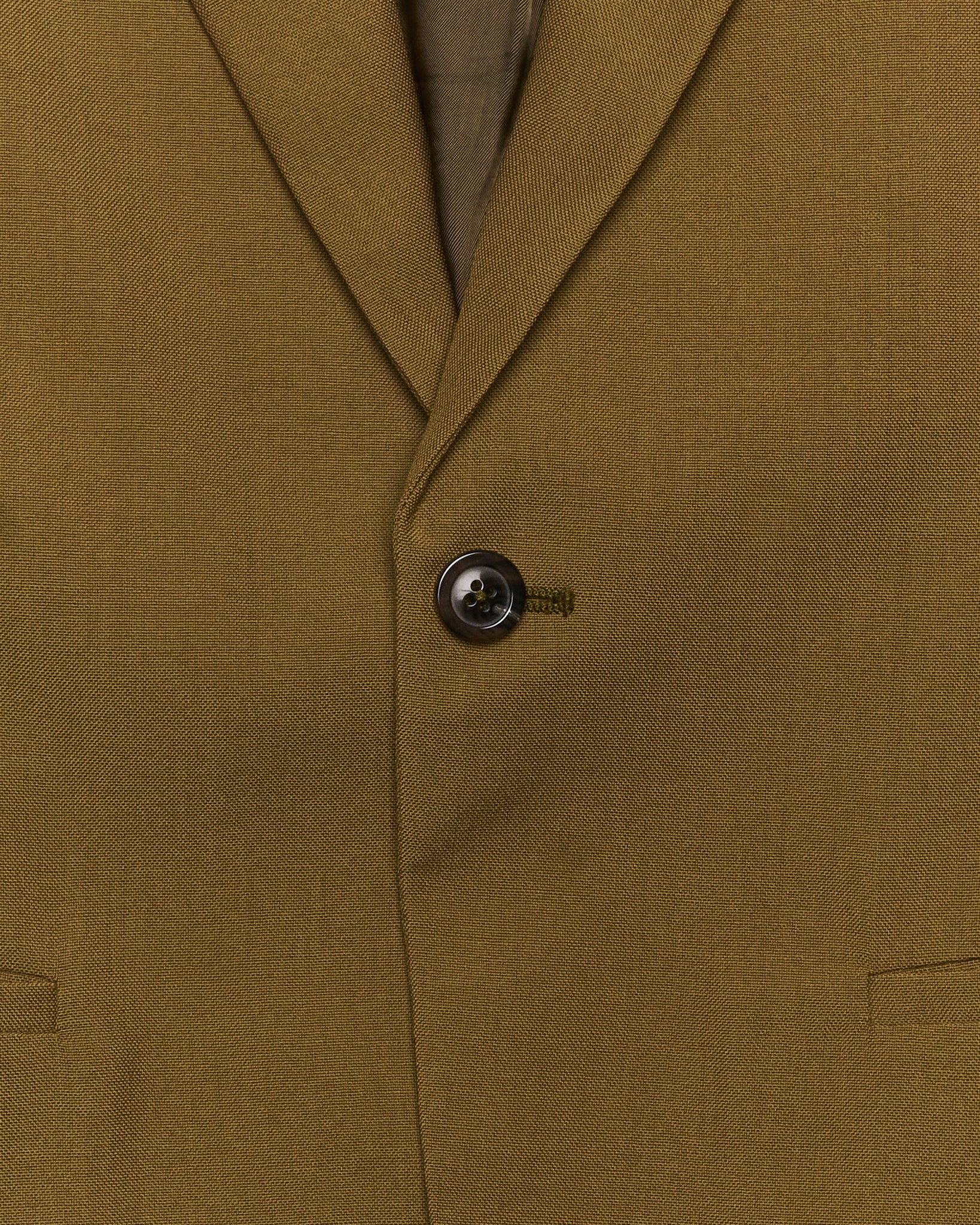 F/W17 Rick Owens "GLITTER" 'BEAN' Single Button Virgin Wool Blazer
