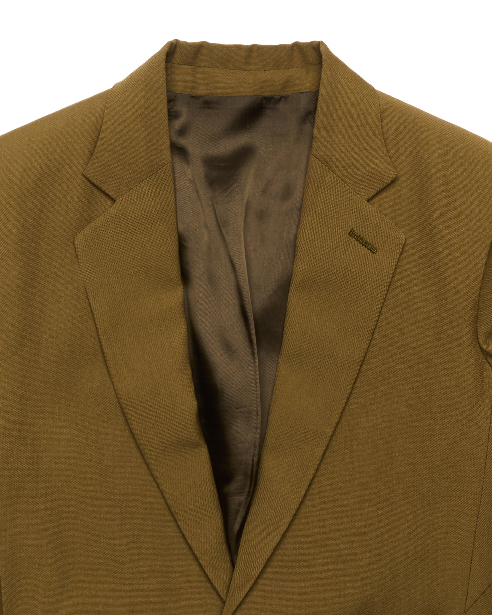 F/W17 Rick Owens "GLITTER" 'BEAN' Single Button Virgin Wool Blazer