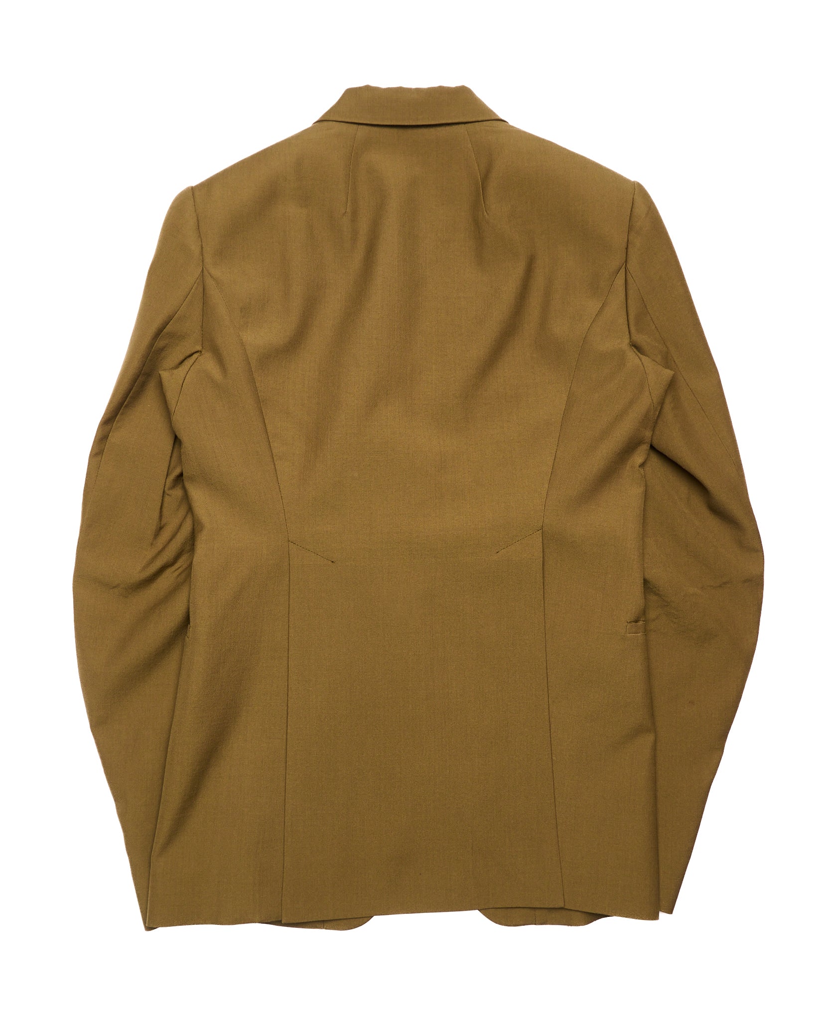 F/W17 Rick Owens "GLITTER" 'BEAN' Single Button Virgin Wool Blazer