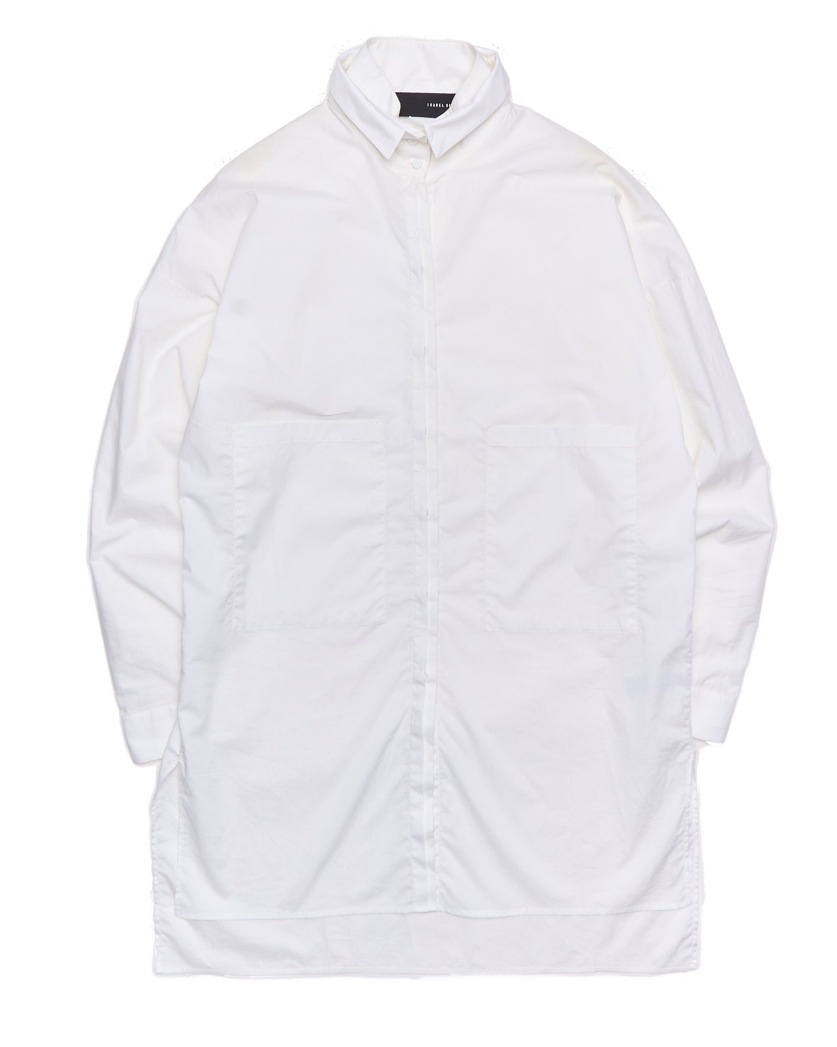 A/W18-19 ISABEL BENENATO "The Light of Dawn" Oversized Removable Collar Patch Pocket Shirt