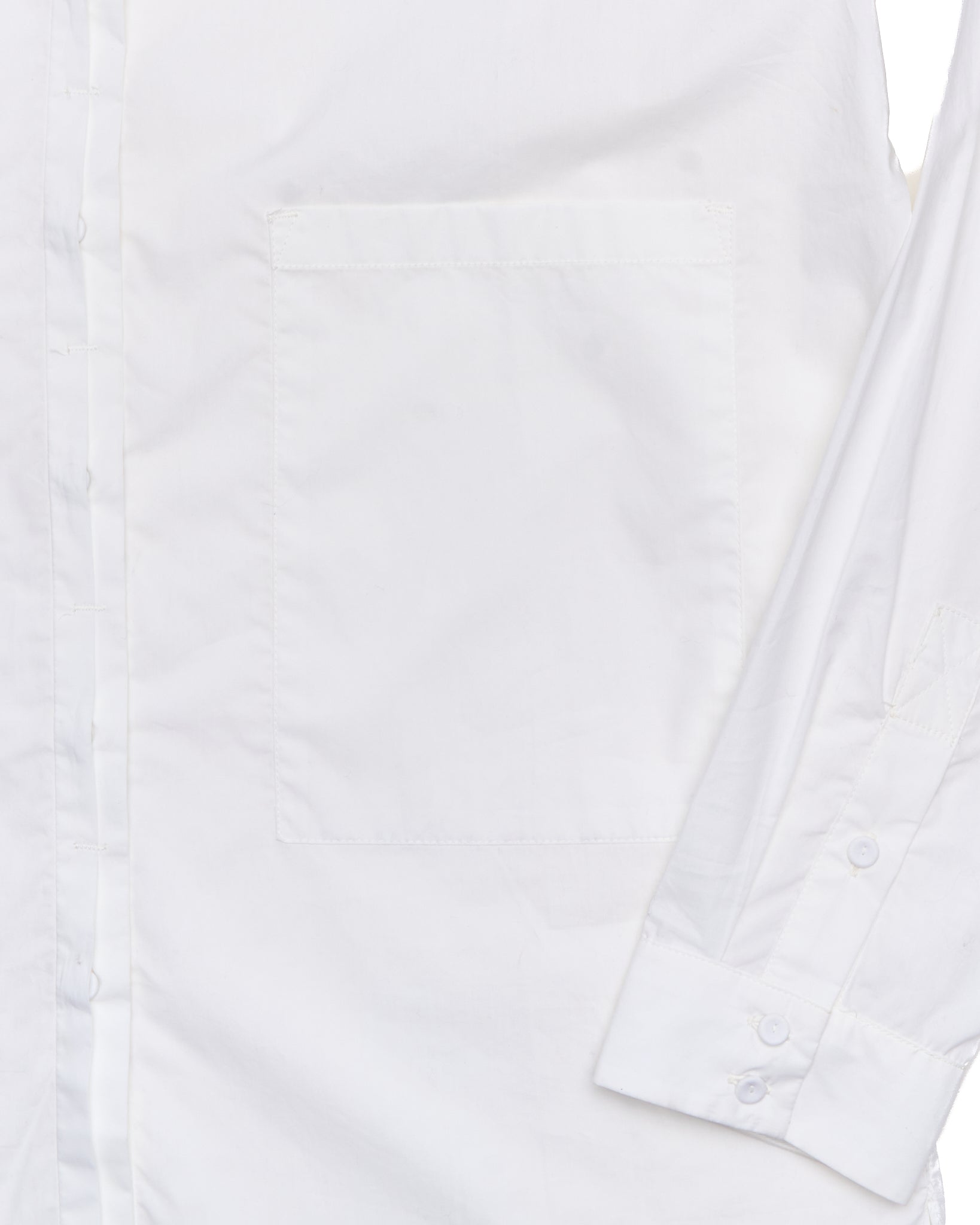 A/W18-19 ISABEL BENENATO "The Light of Dawn" Oversized Removable Collar Patch Pocket Shirt