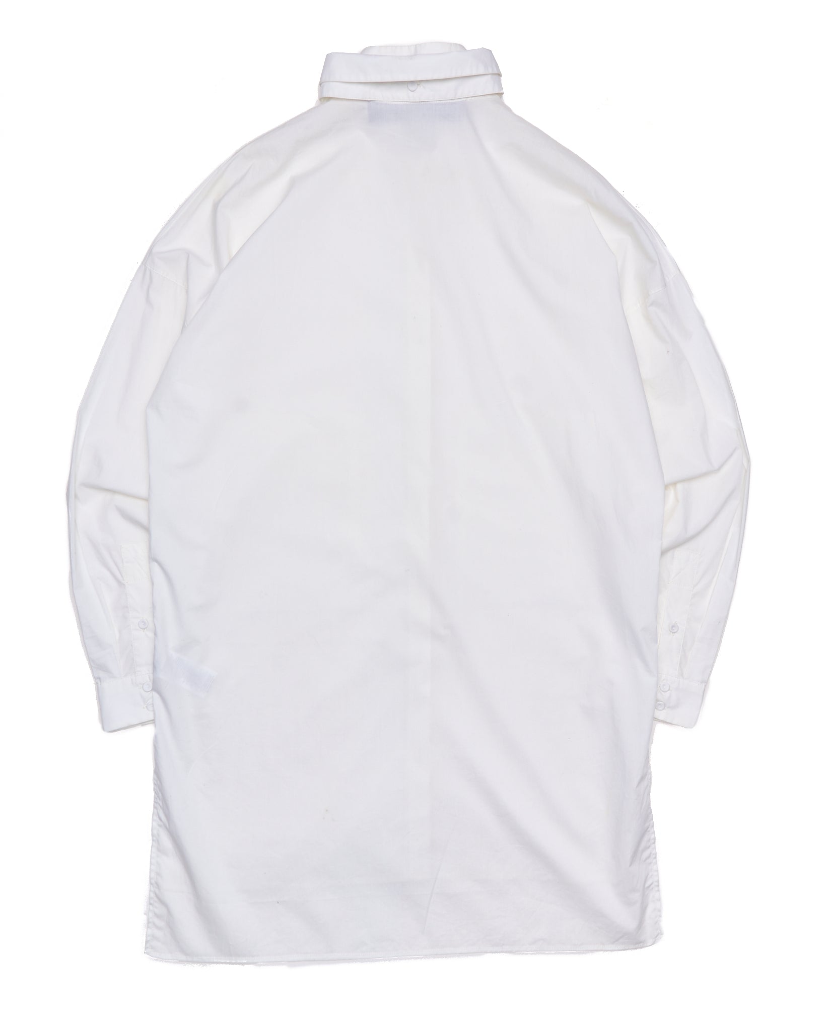 A/W18-19 ISABEL BENENATO "The Light of Dawn" Oversized Removable Collar Patch Pocket Shirt