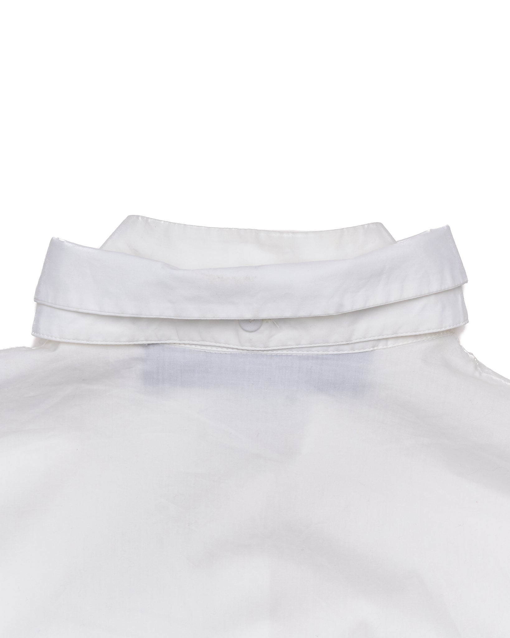 A/W18-19 ISABEL BENENATO "The Light of Dawn" Oversized Removable Collar Patch Pocket Shirt