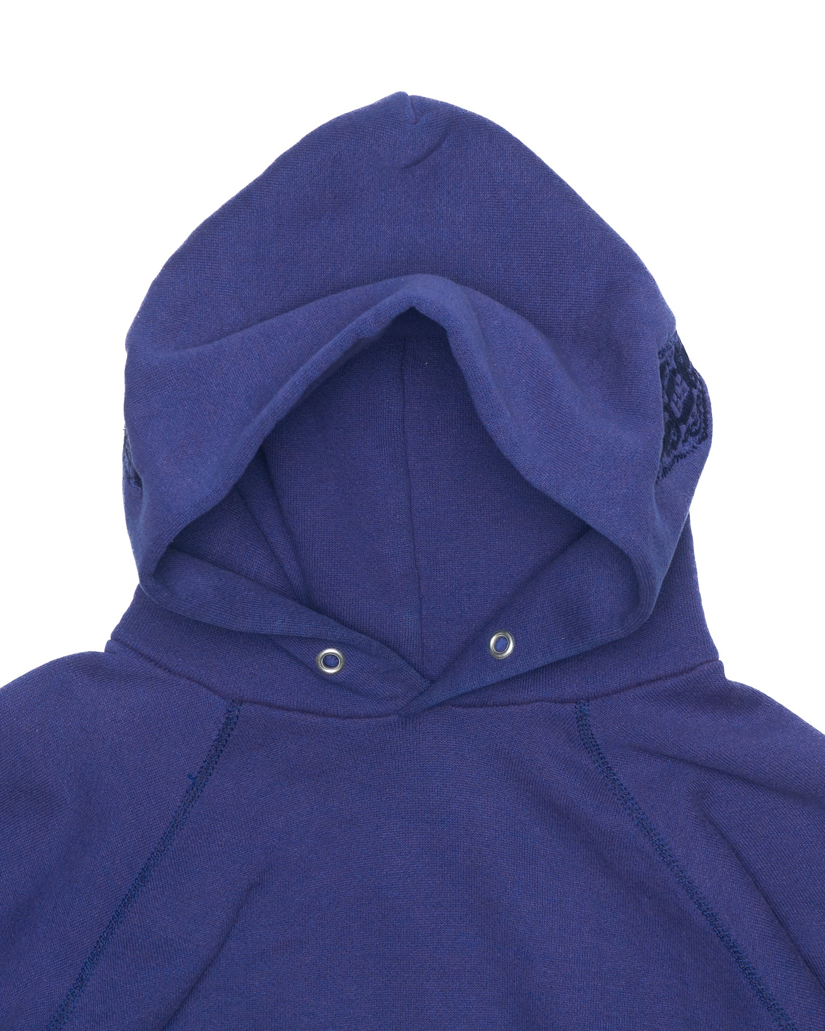 DenimDealer X Knock Twice™ GS Purple Tonal Crest Embroidered Hoodie