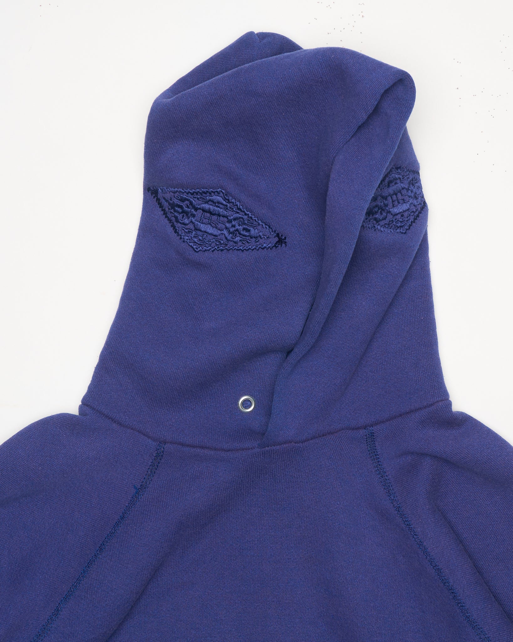 DenimDealer X Knock Twice™ GS Purple Tonal Crest Embroidered Hoodie