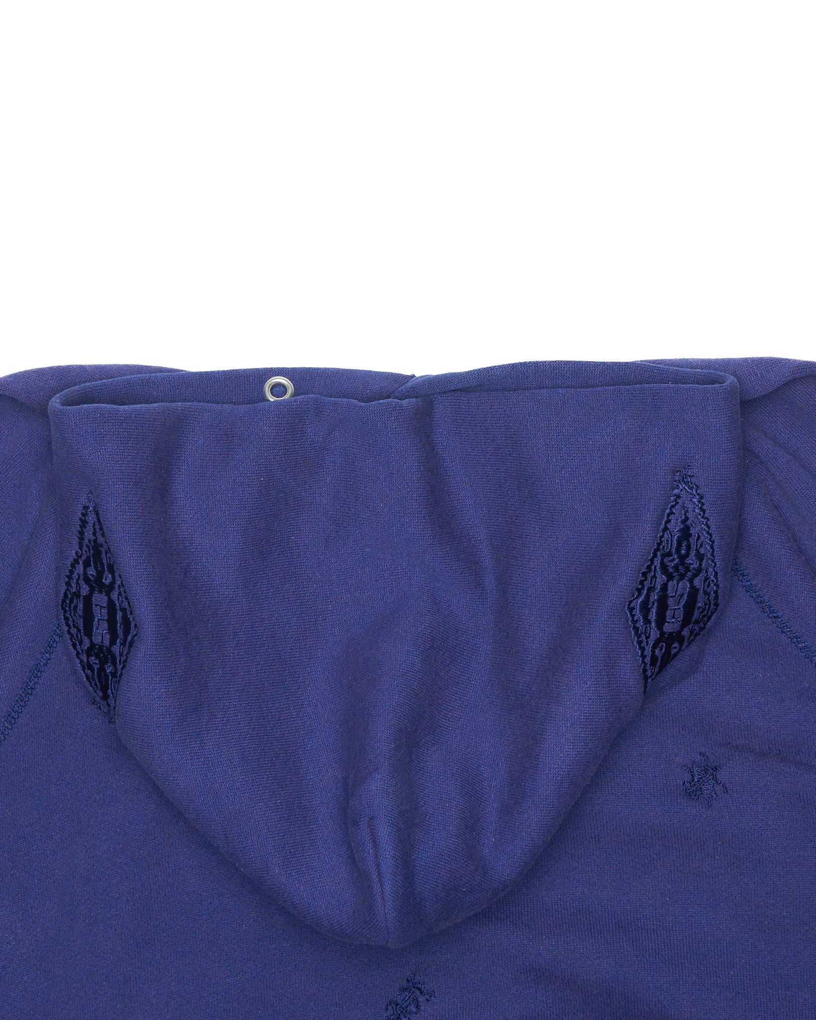 DenimDealer X Knock Twice™ GS Purple Tonal Crest Embroidered Hoodie