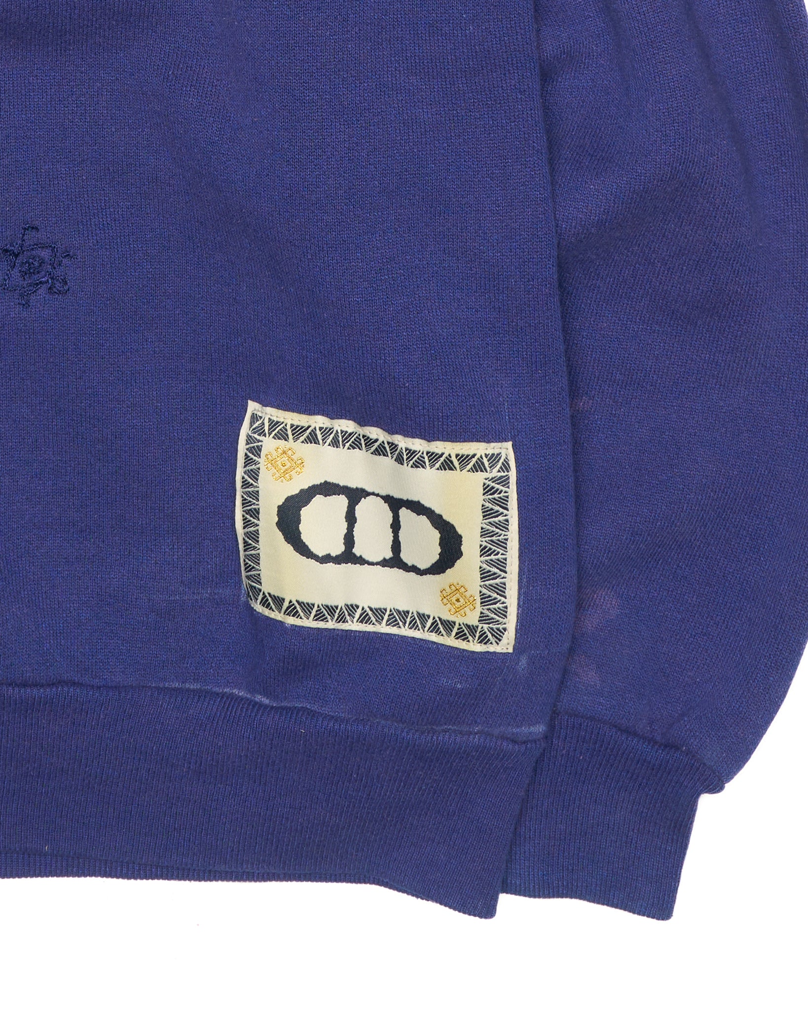 DenimDealer X Knock Twice™ GS Purple Tonal Crest Embroidered Hoodie