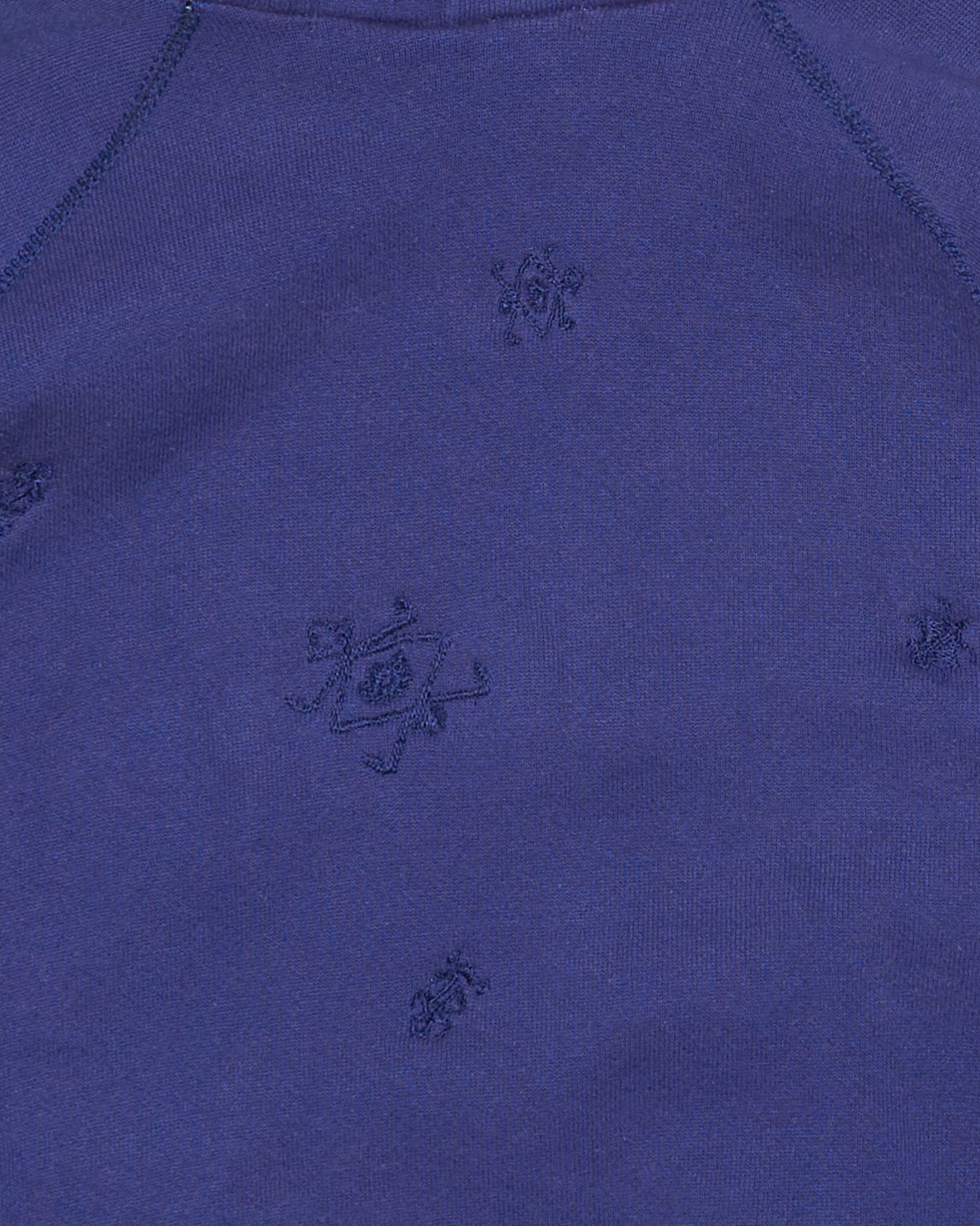 DenimDealer X Knock Twice™ GS Purple Tonal Crest Embroidered Hoodie