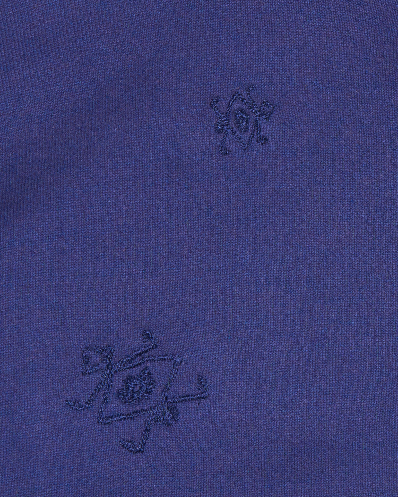 DenimDealer X Knock Twice™ GS Purple Tonal Crest Embroidered Hoodie