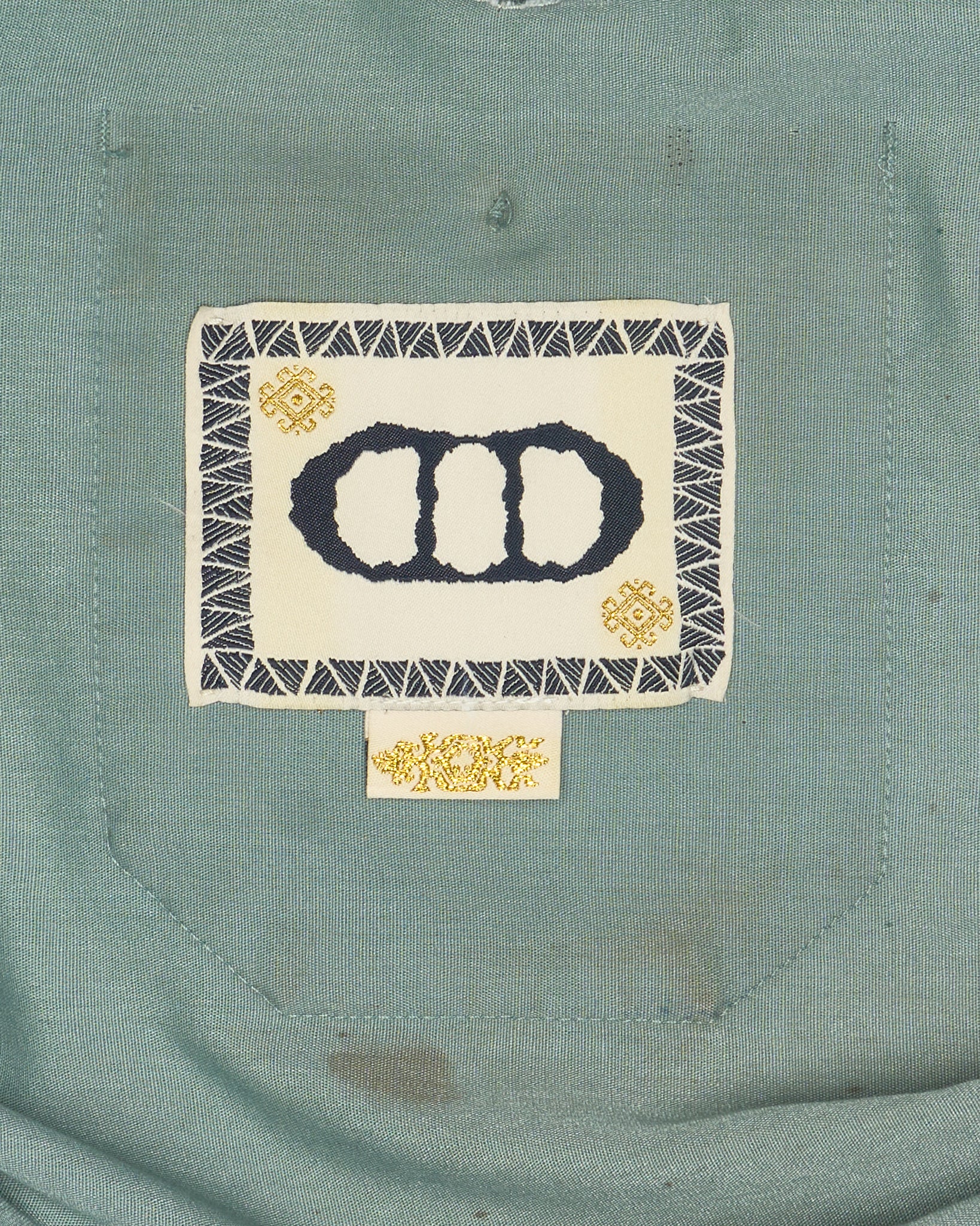 Denim Dealer x Knock Twice™ GS Crest Green Dress Shirt