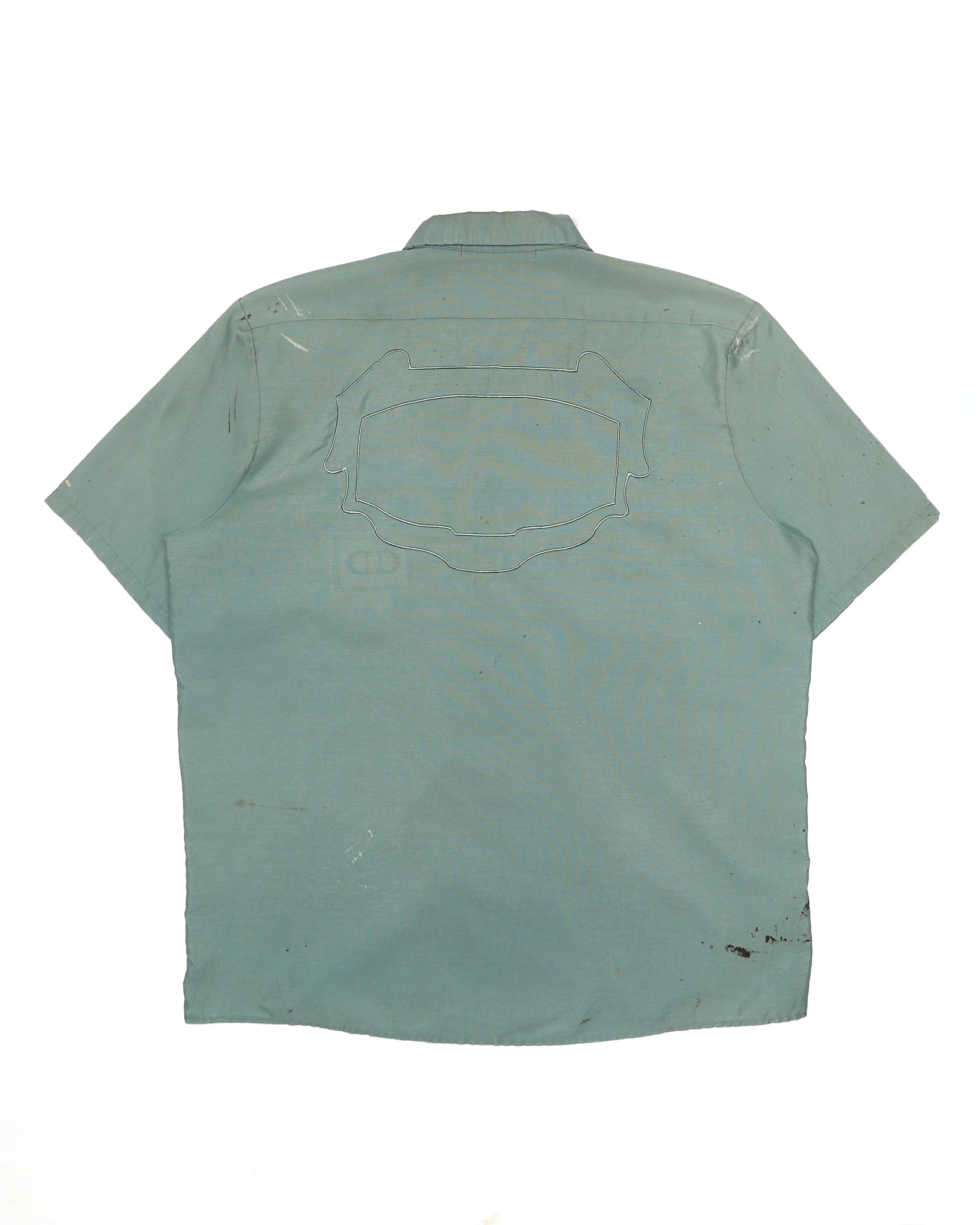 Denim Dealer x Knock Twice™ GS Crest Green Dress Shirt