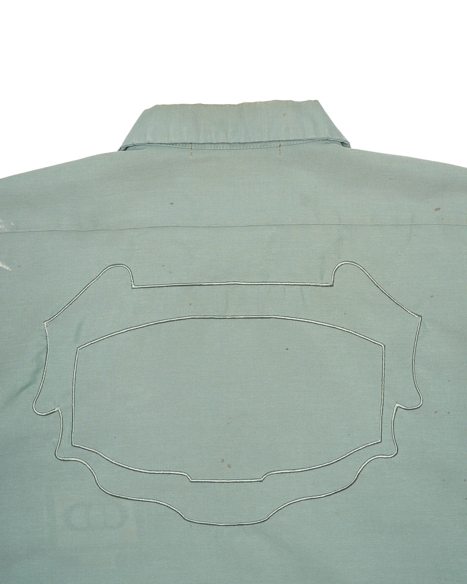Denim Dealer x Knock Twice™ GS Crest Green Dress Shirt