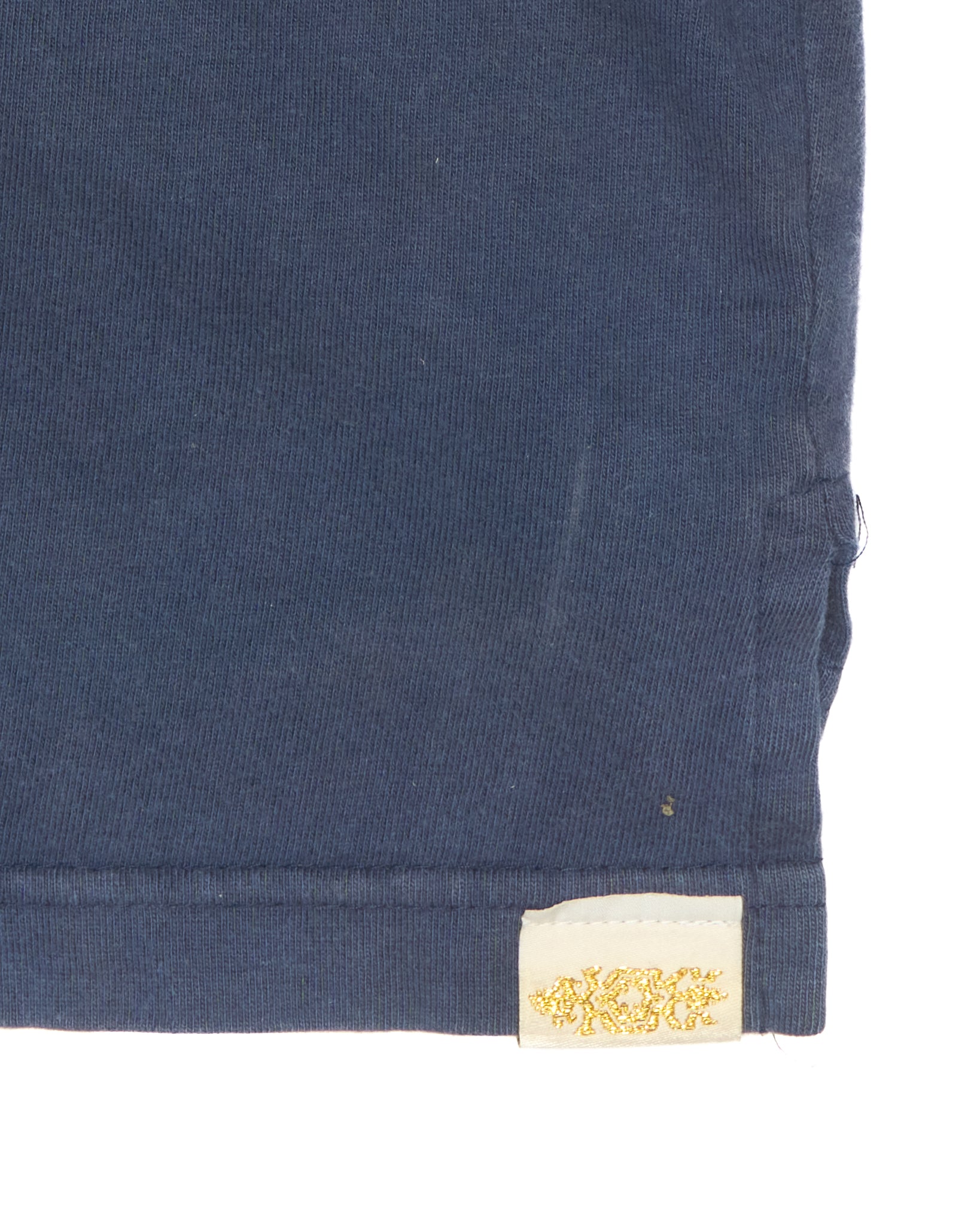 Denim Dealer x Knock Twice™ GS Navy Sunfaded Oversized Crest Tee