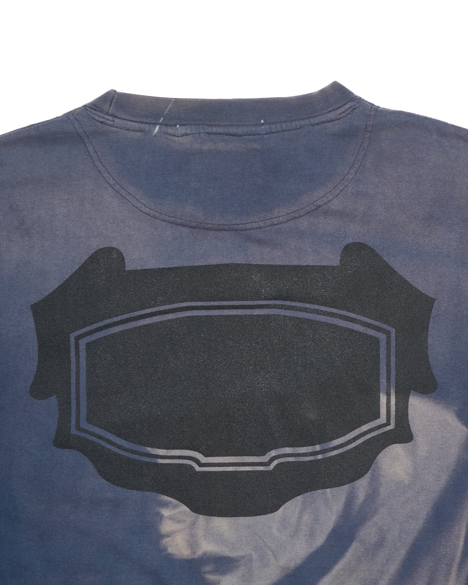 Denim Dealer x Knock Twice™ GS Navy Sunfaded Oversized Crest Tee