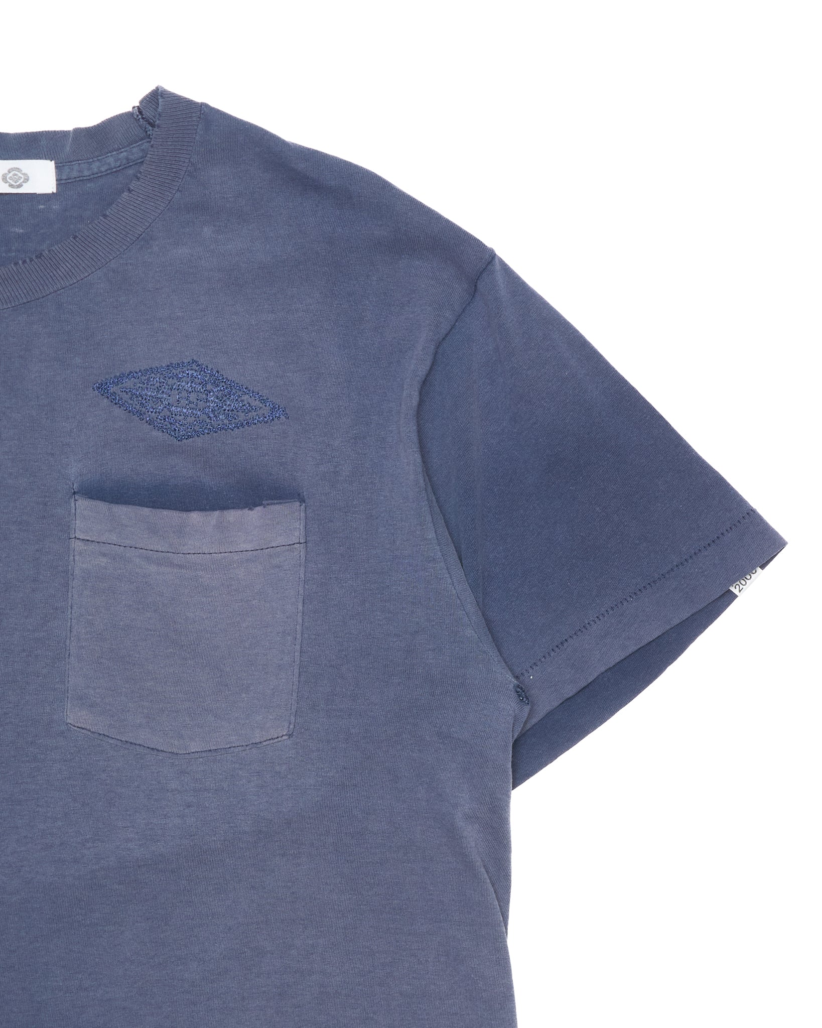 Denim Dealer x Knock Twice™ GS Navy Sunfaded Crest Tee