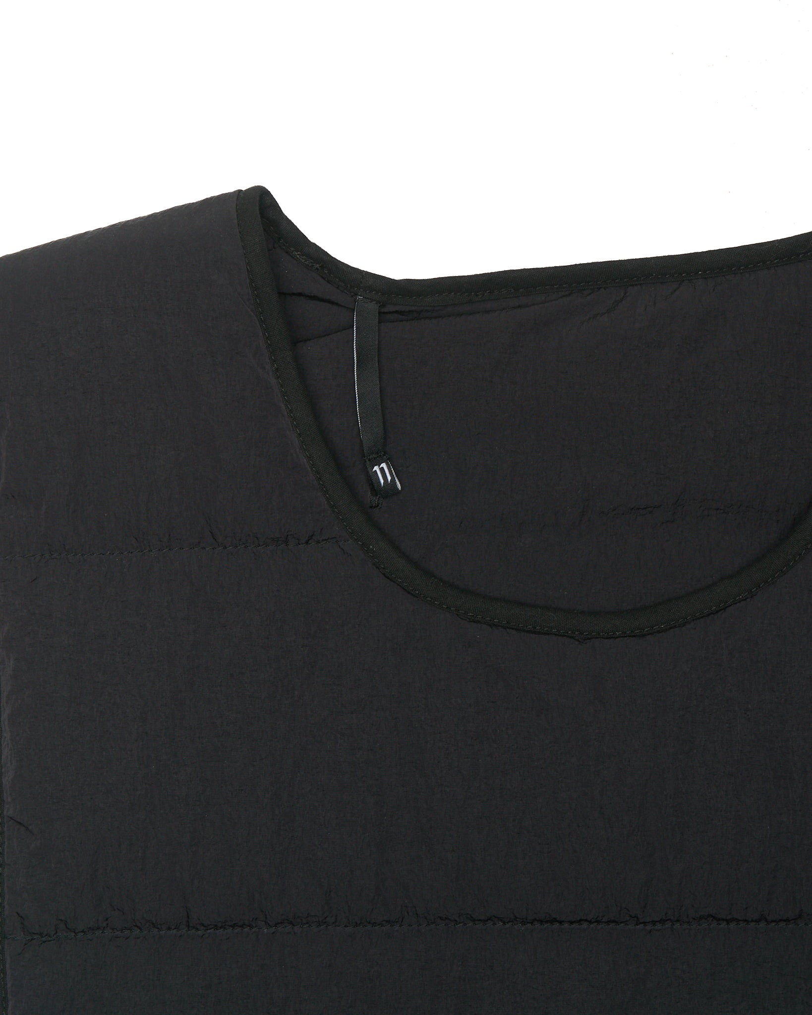 11 by Boris Bidjan Saberi AW20 PrimaLoft Crinkled Nylon Padded Vest