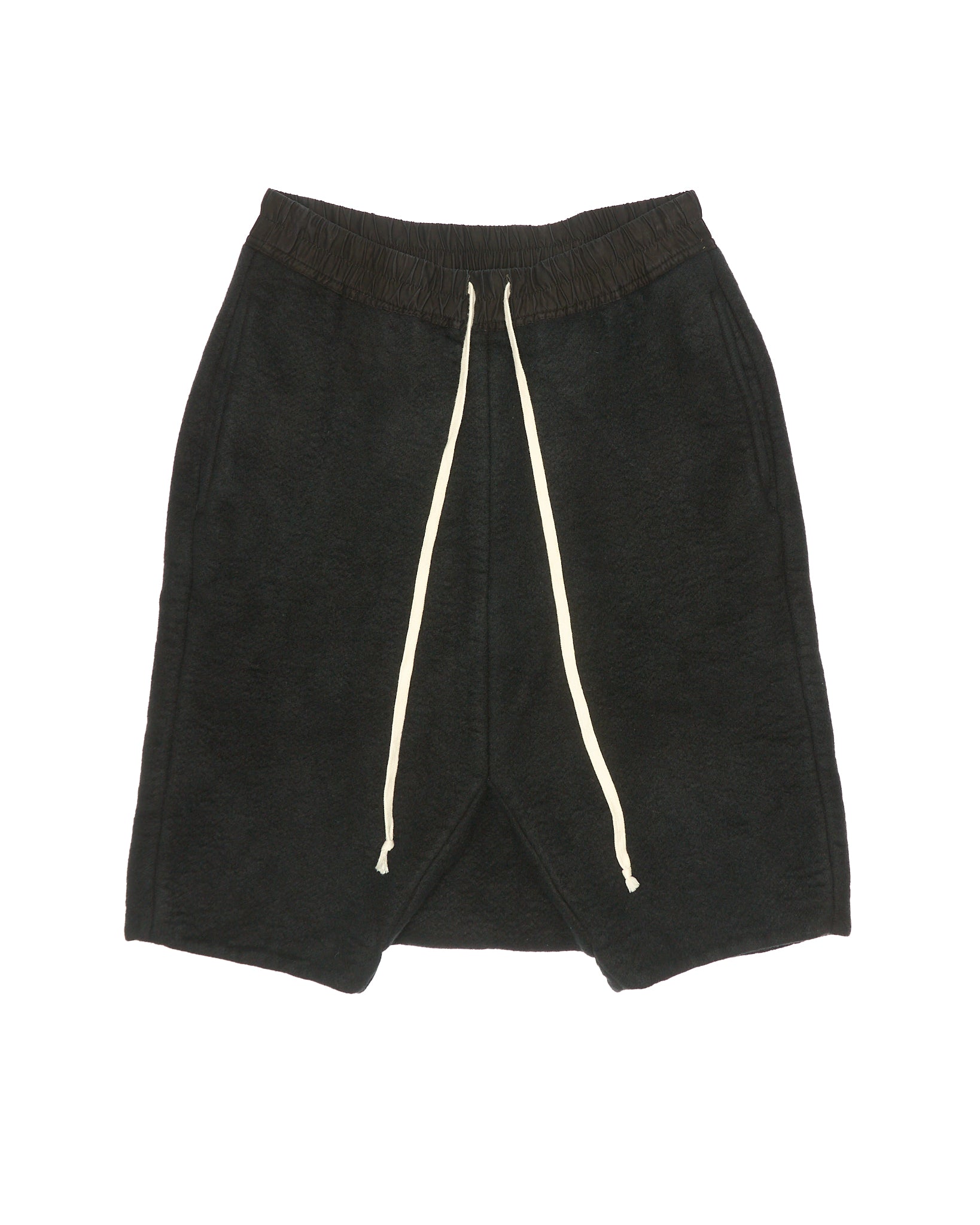Rick Owens AW11 "LIMO" DARK DUST Cashmere Drop-crotch Pod Shorts