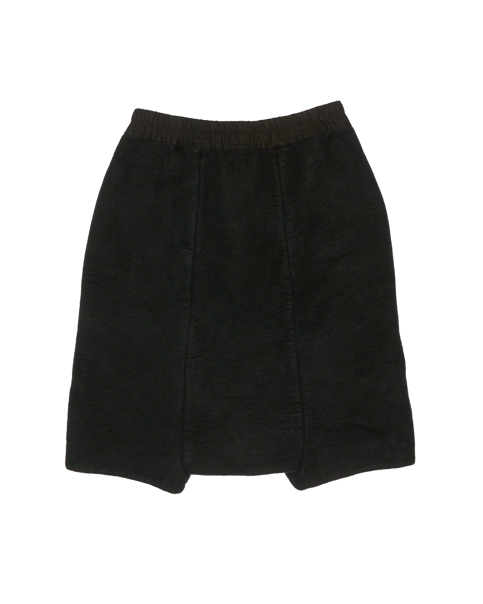 Rick Owens AW11 "LIMO" DARK DUST Cashmere Drop-crotch Pod Shorts