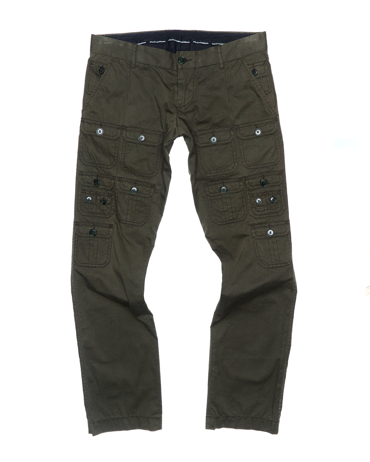 S/S08 Dolce & Gabbana Multi-Pocket Cargo Pant