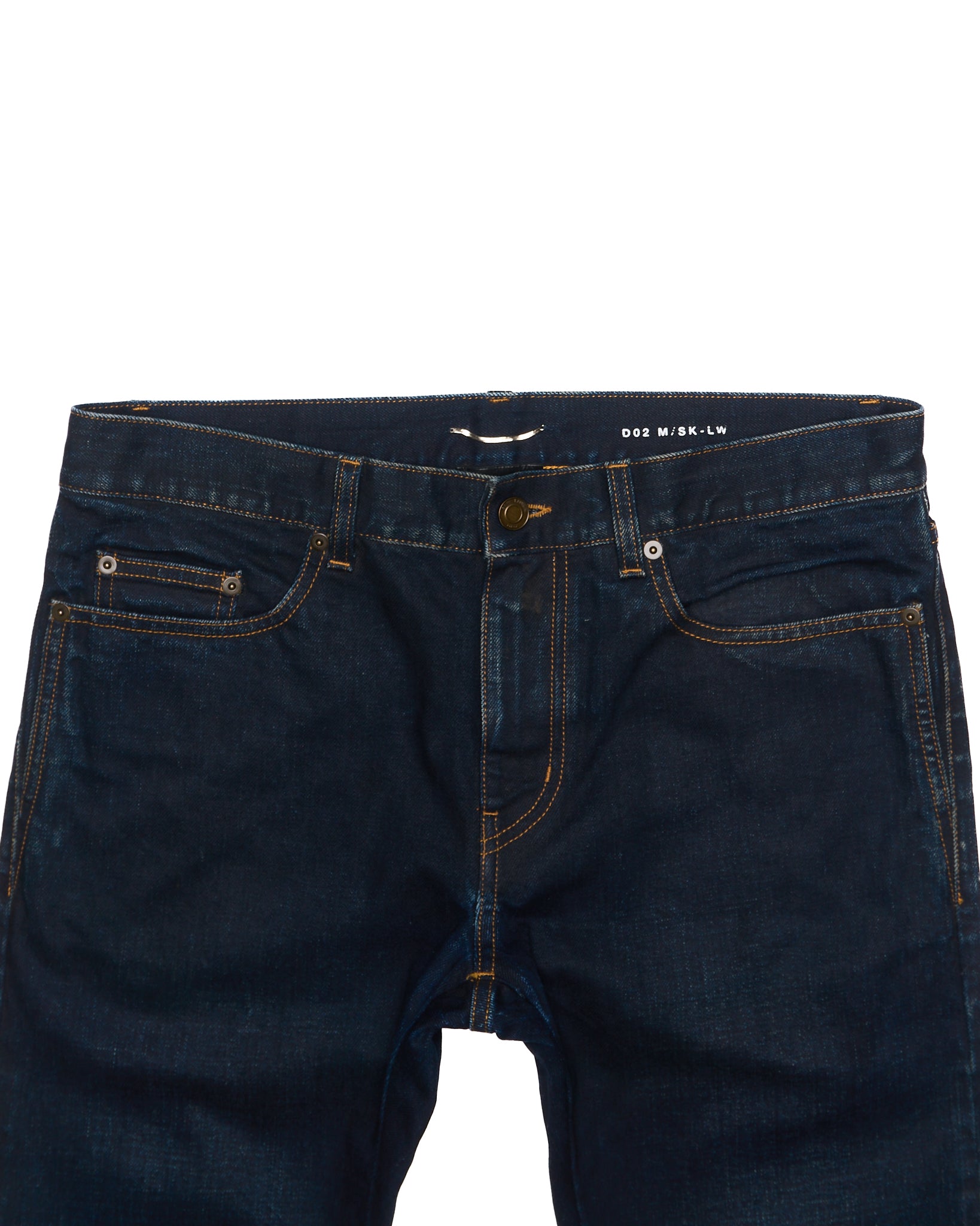 S/S21 Saint Laurent Paris D02 Dark Blue Skinny Fit Jeans
