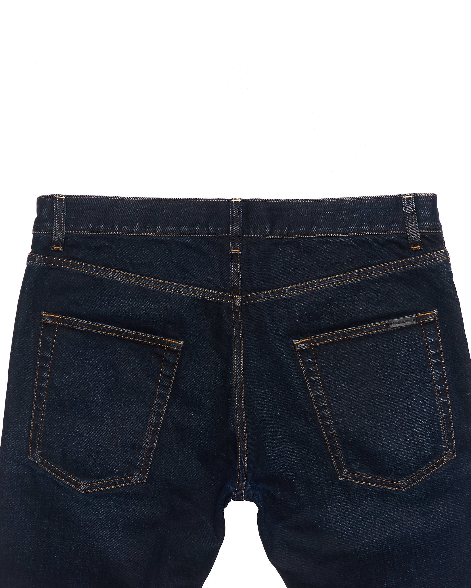 S/S21 Saint Laurent Paris D02 Dark Blue Skinny Fit Jeans