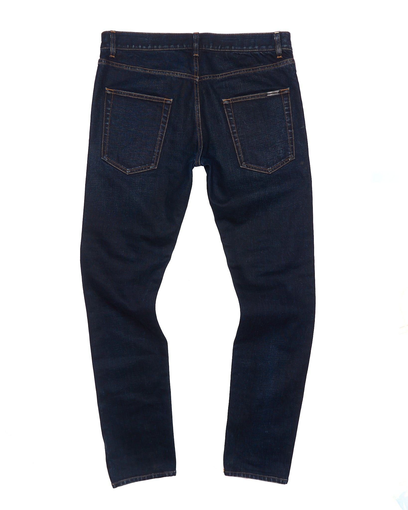 S/S21 Saint Laurent Paris D02 Dark Blue Skinny Fit Jeans