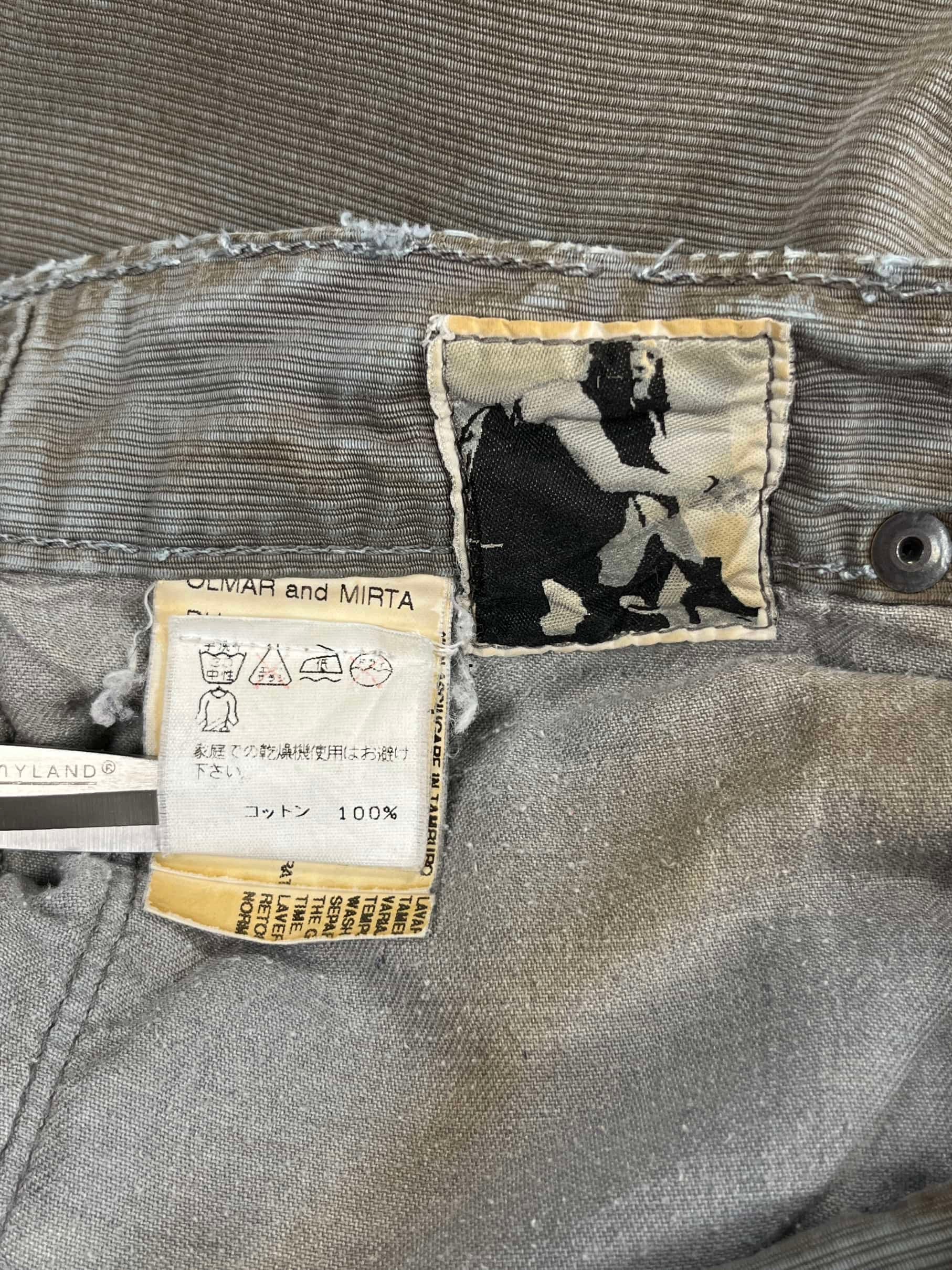 F/W06 Rick Owens DRKSHDW Gross-gain ‘Detroit ’ Corduroy Denim