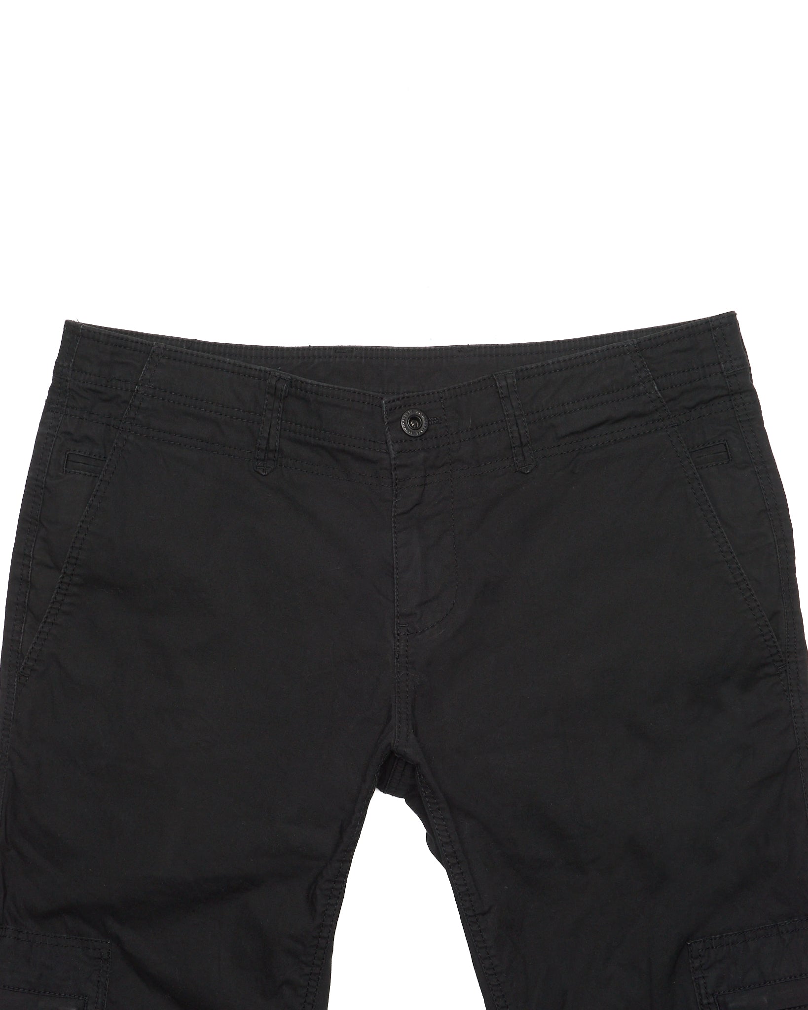 BLACK BARRETT by Neil Barrett Black Cargo Trousers
