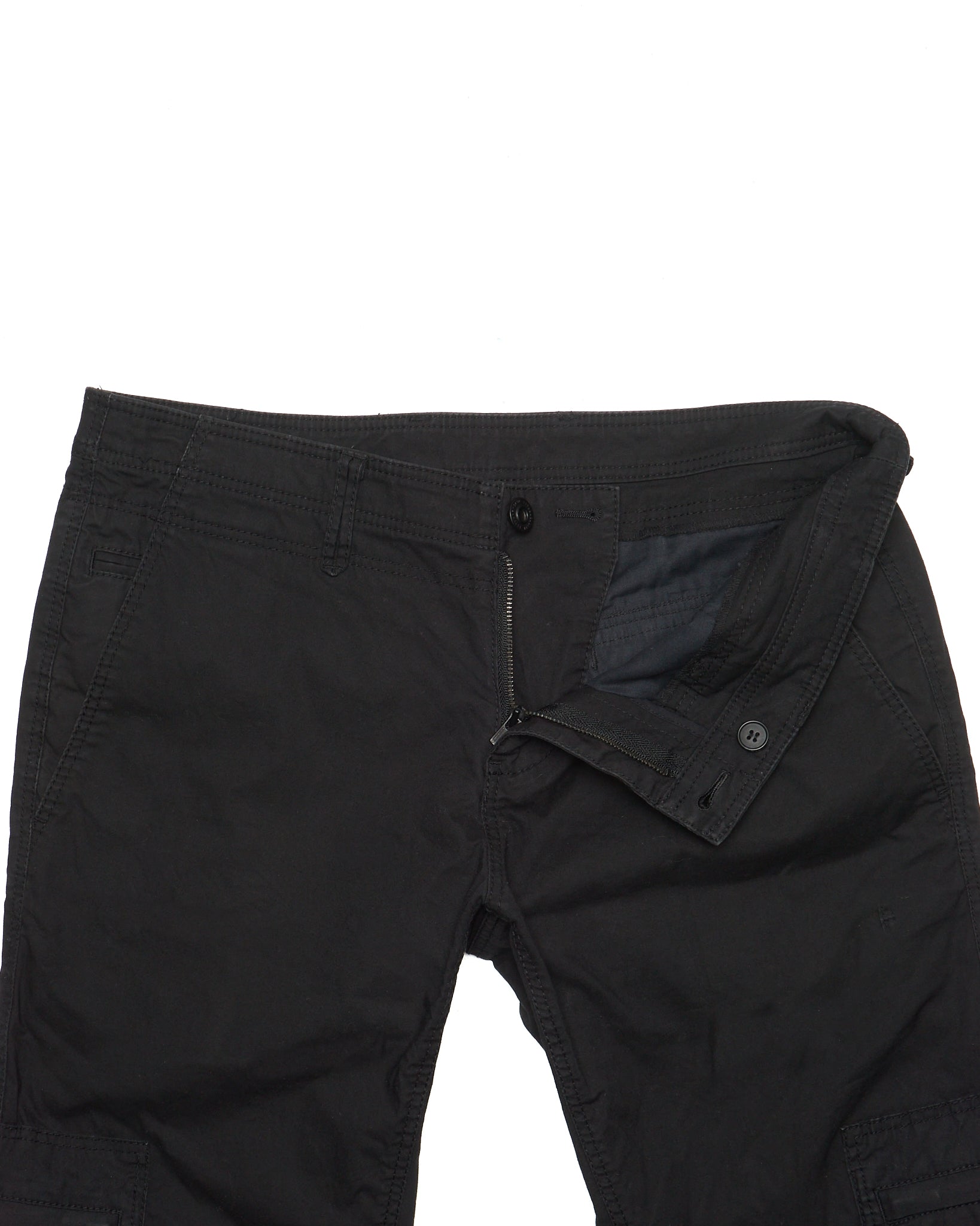 BLACK BARRETT by Neil Barrett Black Cargo Trousers