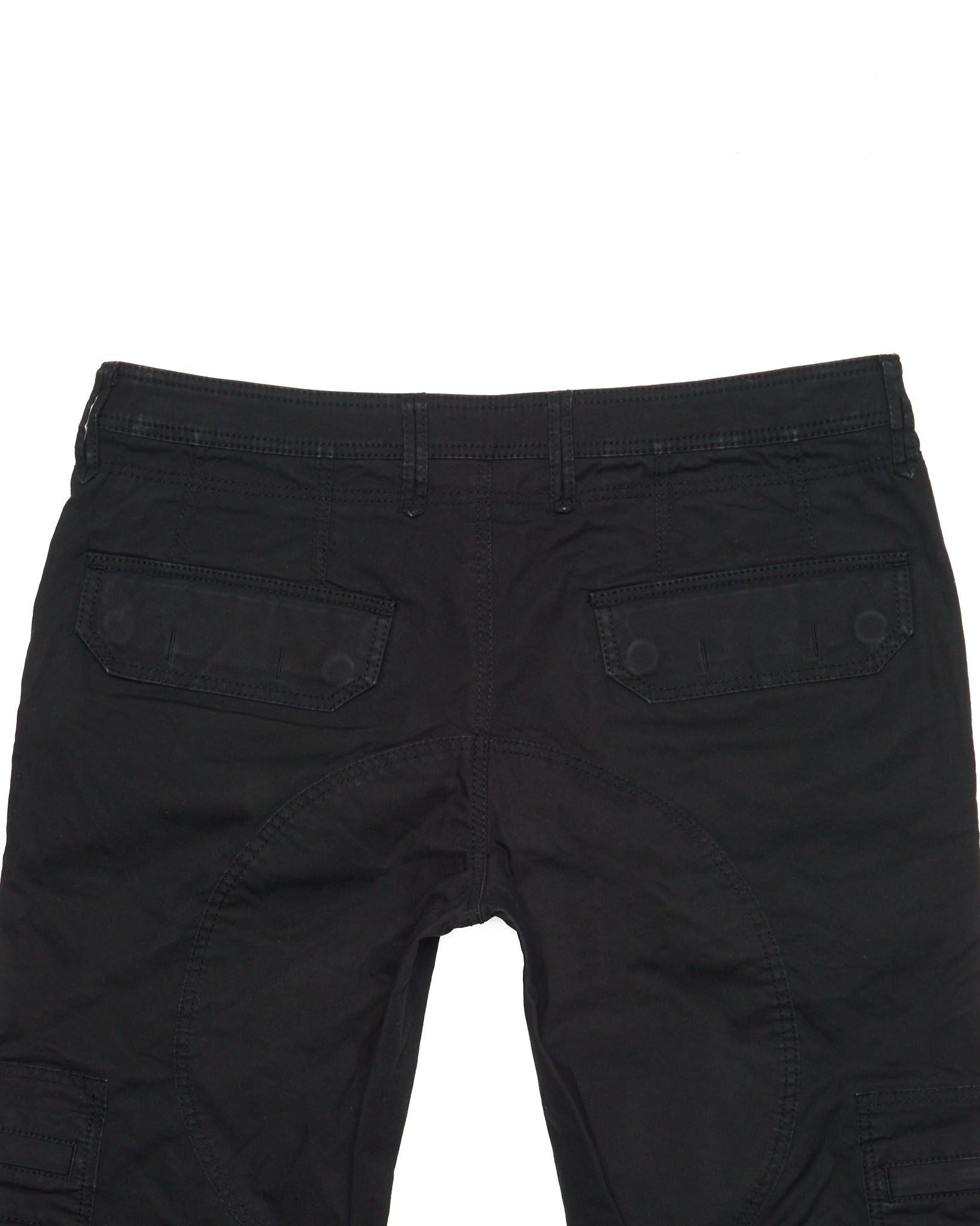 BLACK BARRETT by Neil Barrett Black Cargo Trousers