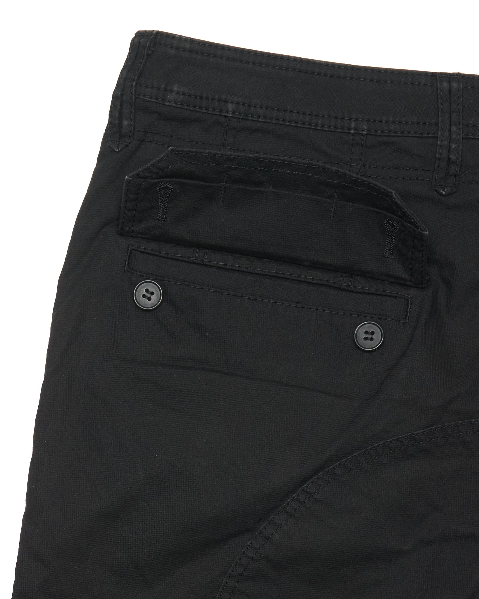 BLACK BARRETT by Neil Barrett Black Cargo Trousers