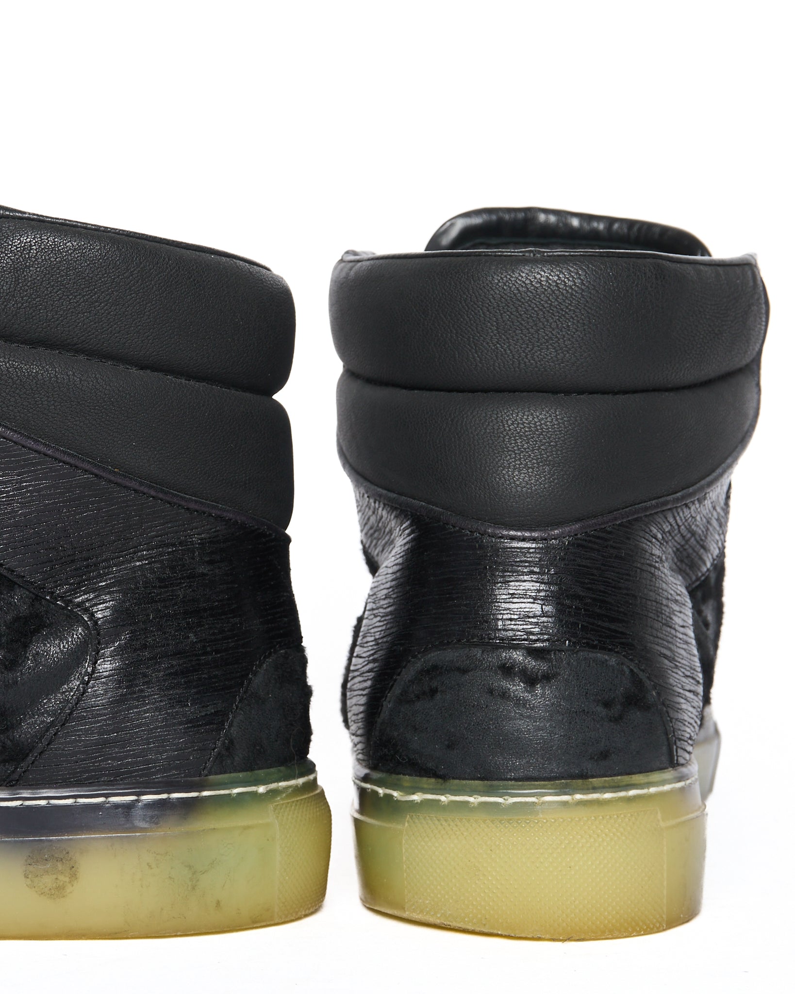 Balenciaga Mixed Media High Top Sneaker