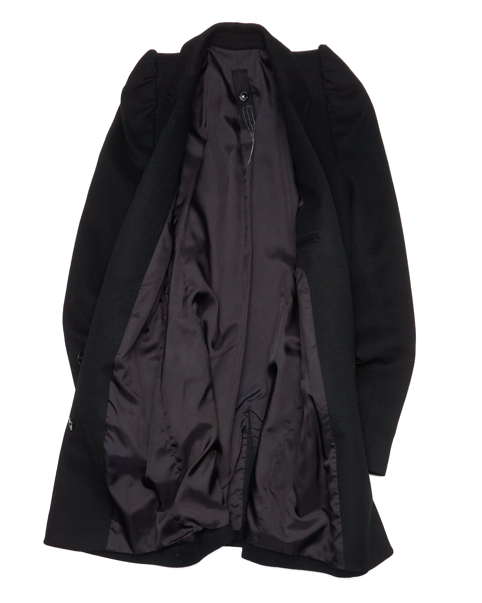 Bernhard Willhelm Puff Sleeve Single Breasted Virgin Wool Blazer