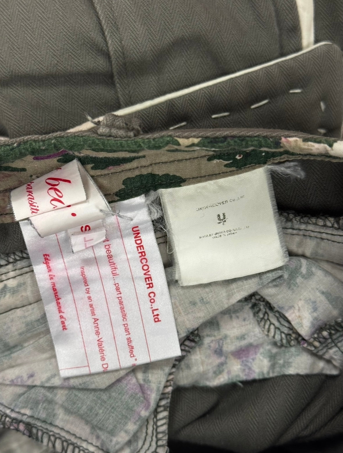 F/W04 “But Beautiful” UNDERCOVER Reconstructed Cargo Pants