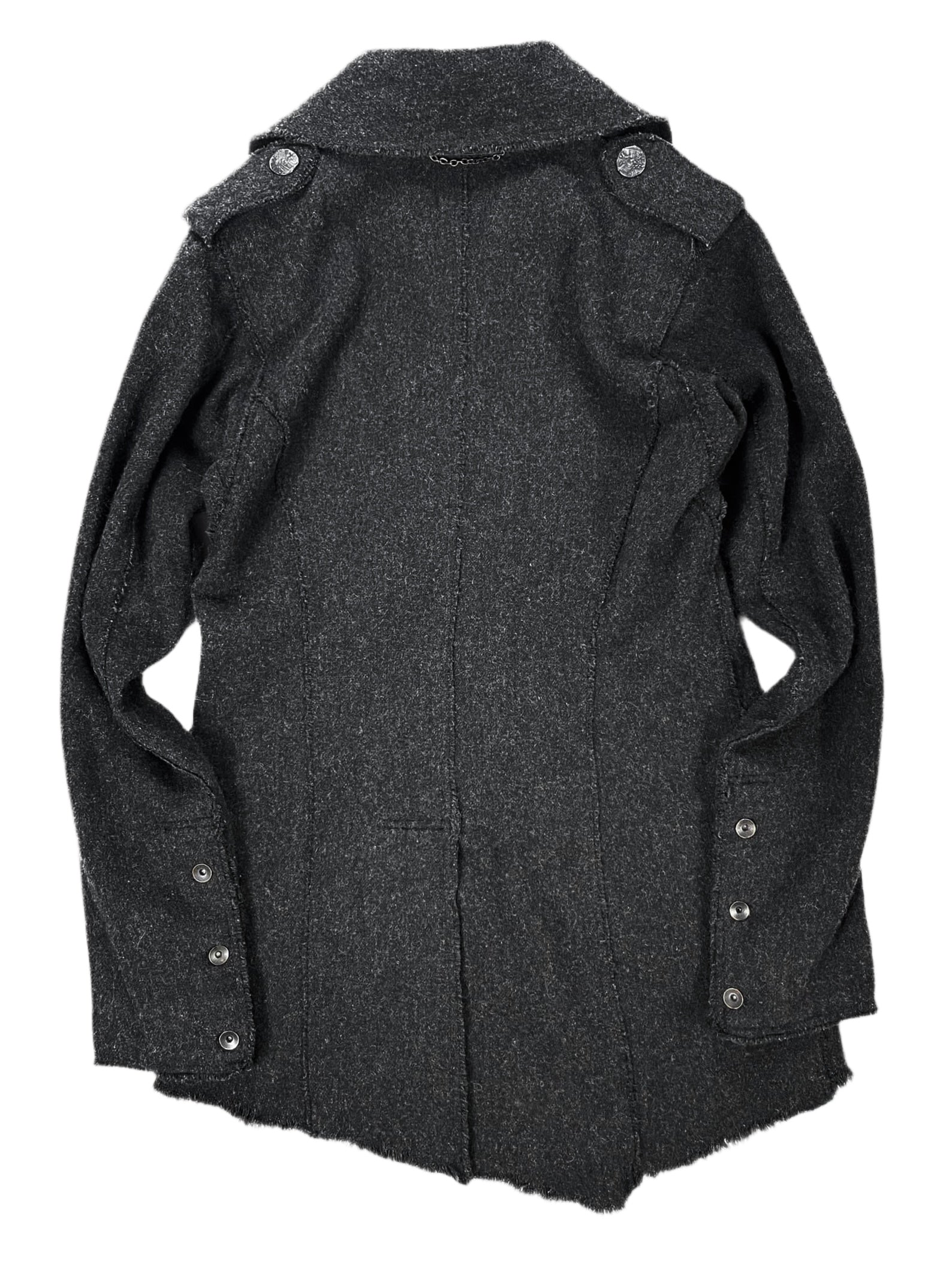 F/W11 14thAddiction Angora Wool Horned Coat