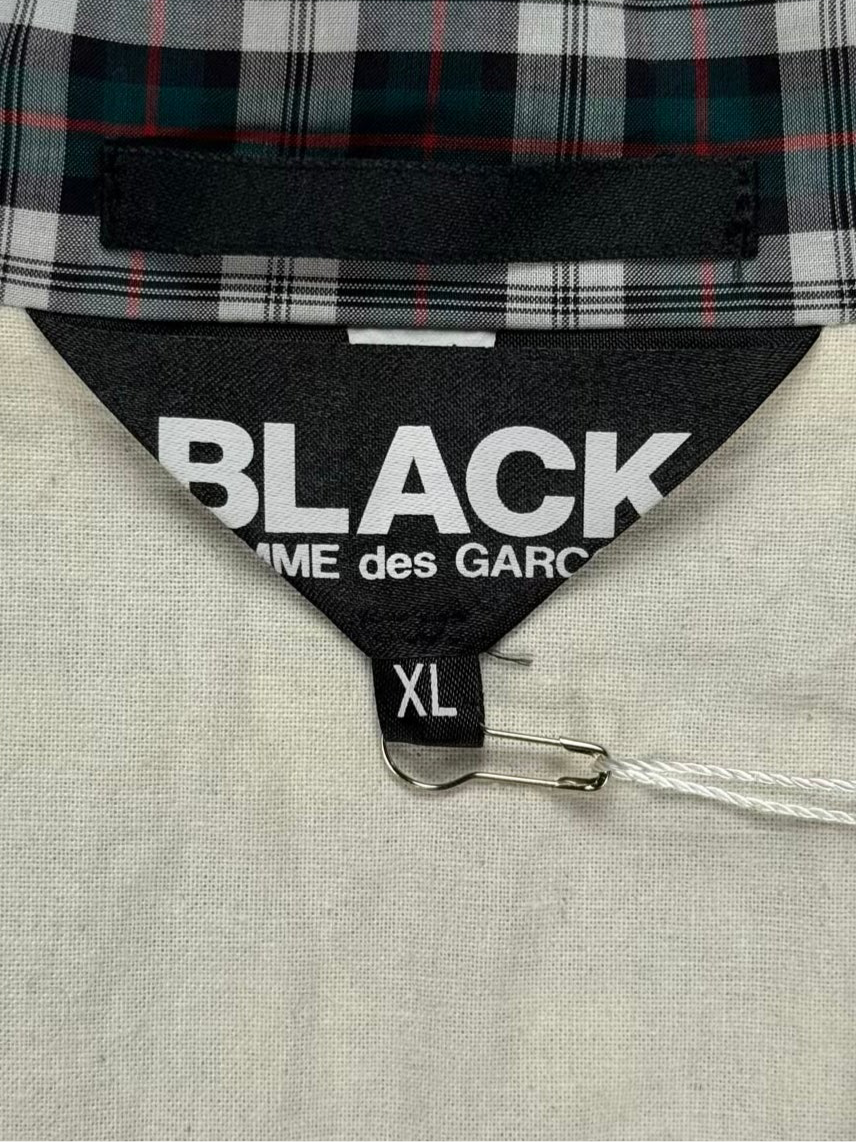 BLACK COMME des GARÇONS Tartan Stripe Blazer