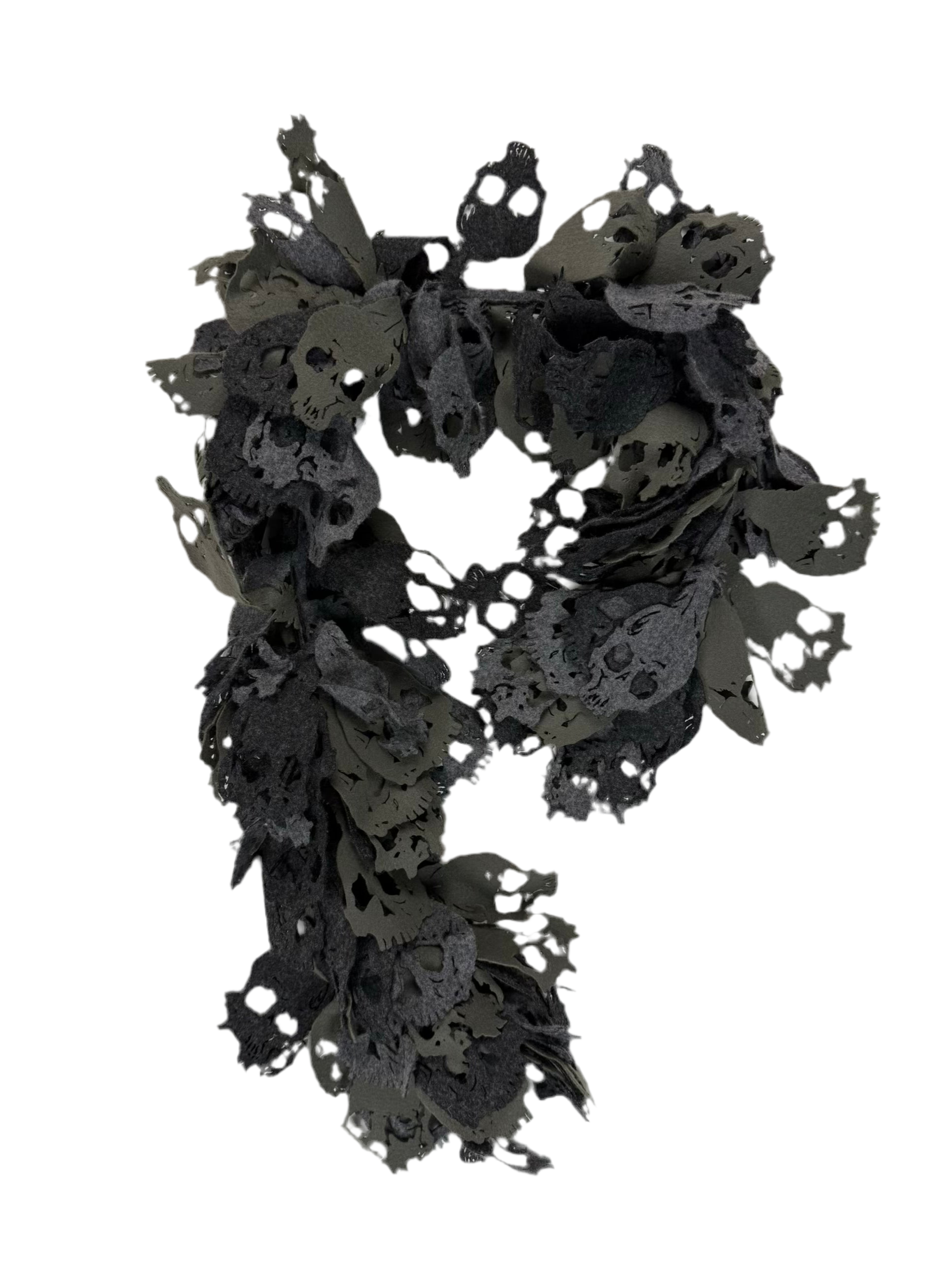 F/W05 “Arts & Crafts” UNDERCOVER Skull Wool Scarf