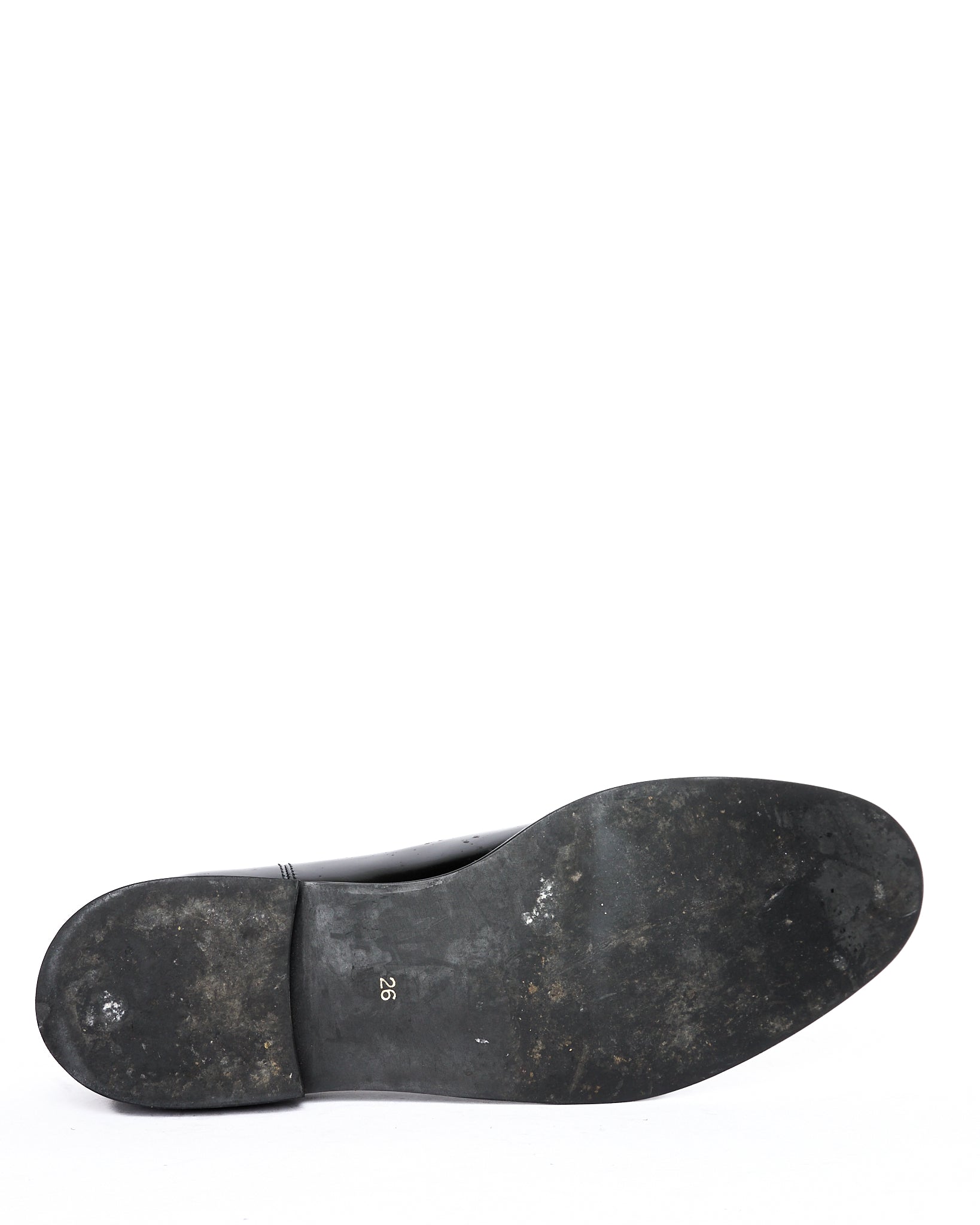 Comme des Garçons Homme Plus Slip on Croc Tongue Derby
