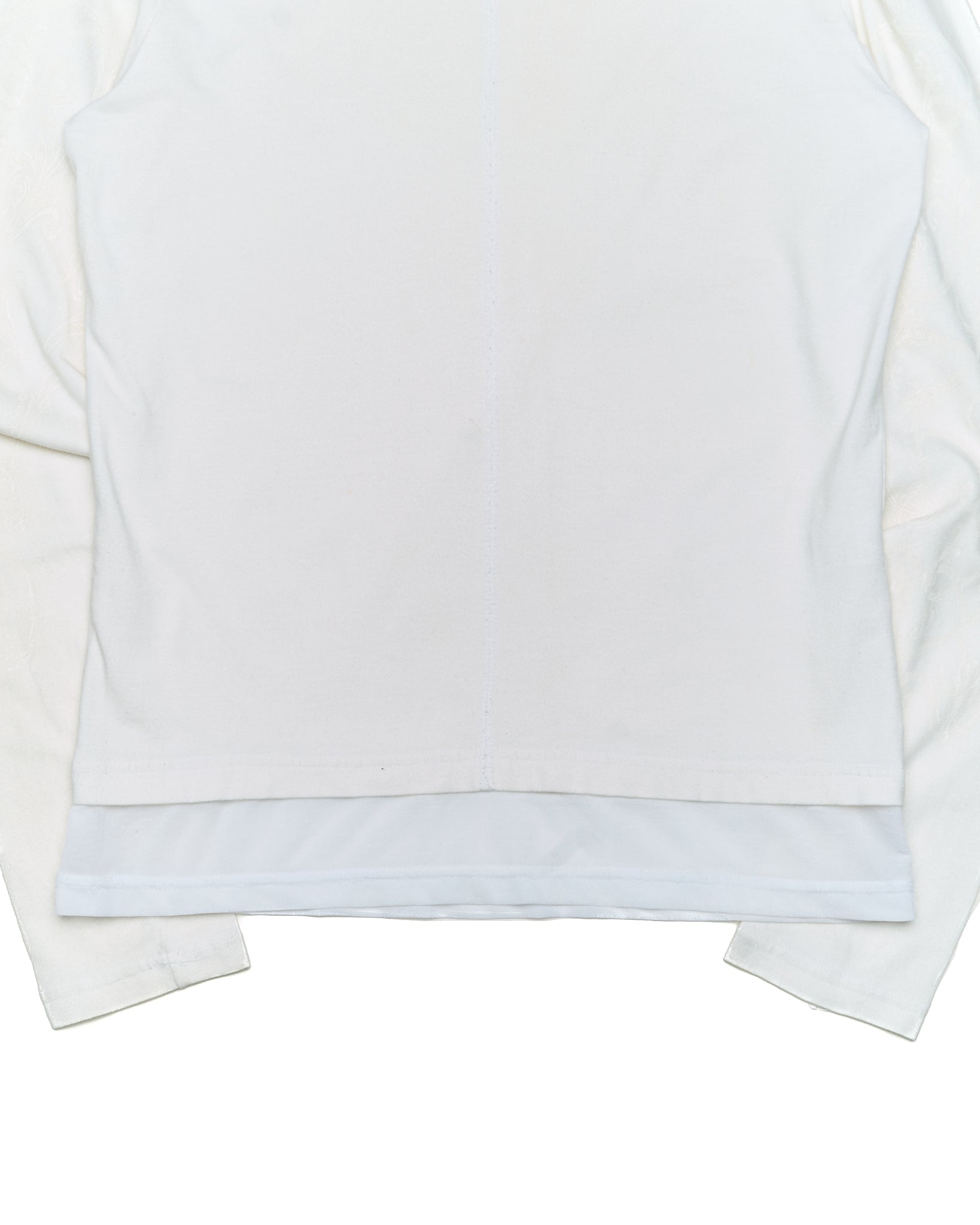 D.k.f Yoshiyuji ‘Don’ Konishi White Turtleneck Long-sleeve