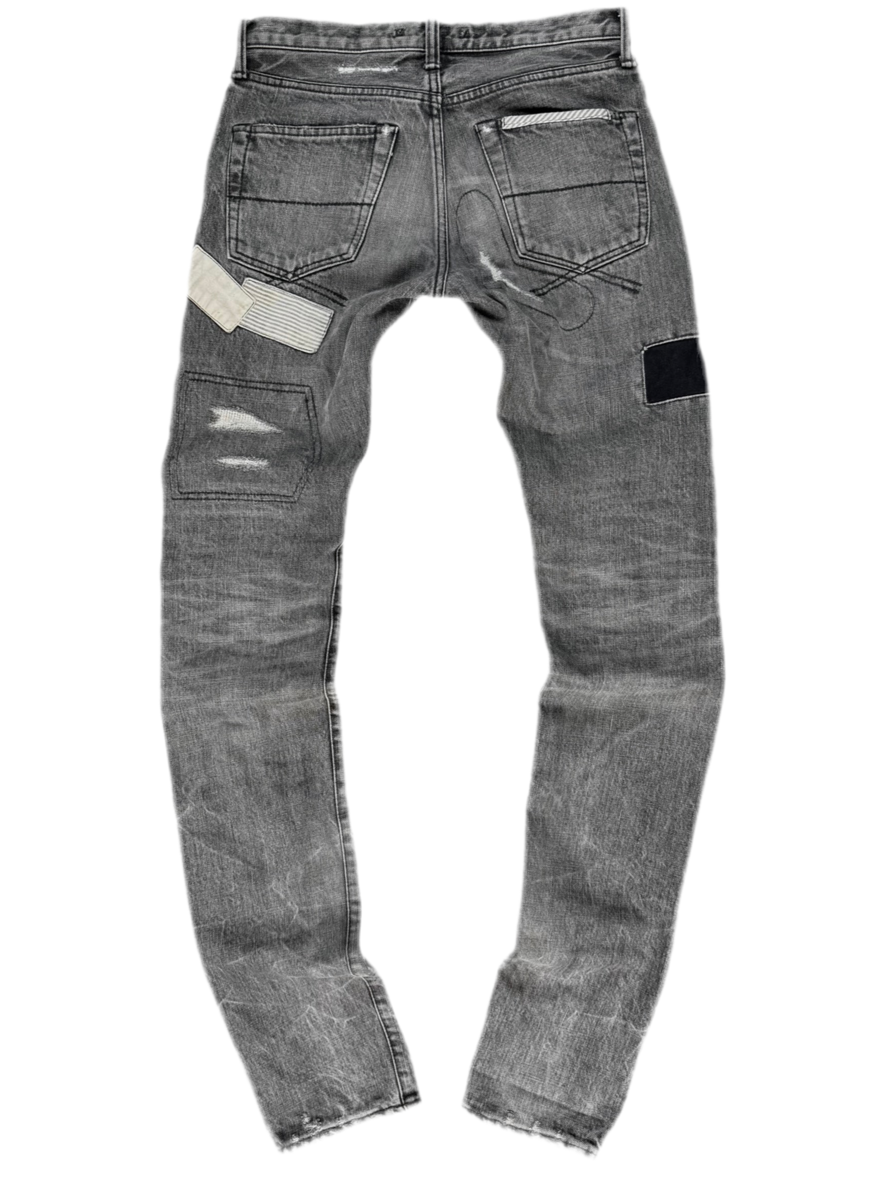 A/W10 MiharaYasuhiro Repair Patchwork Selvedge Denim