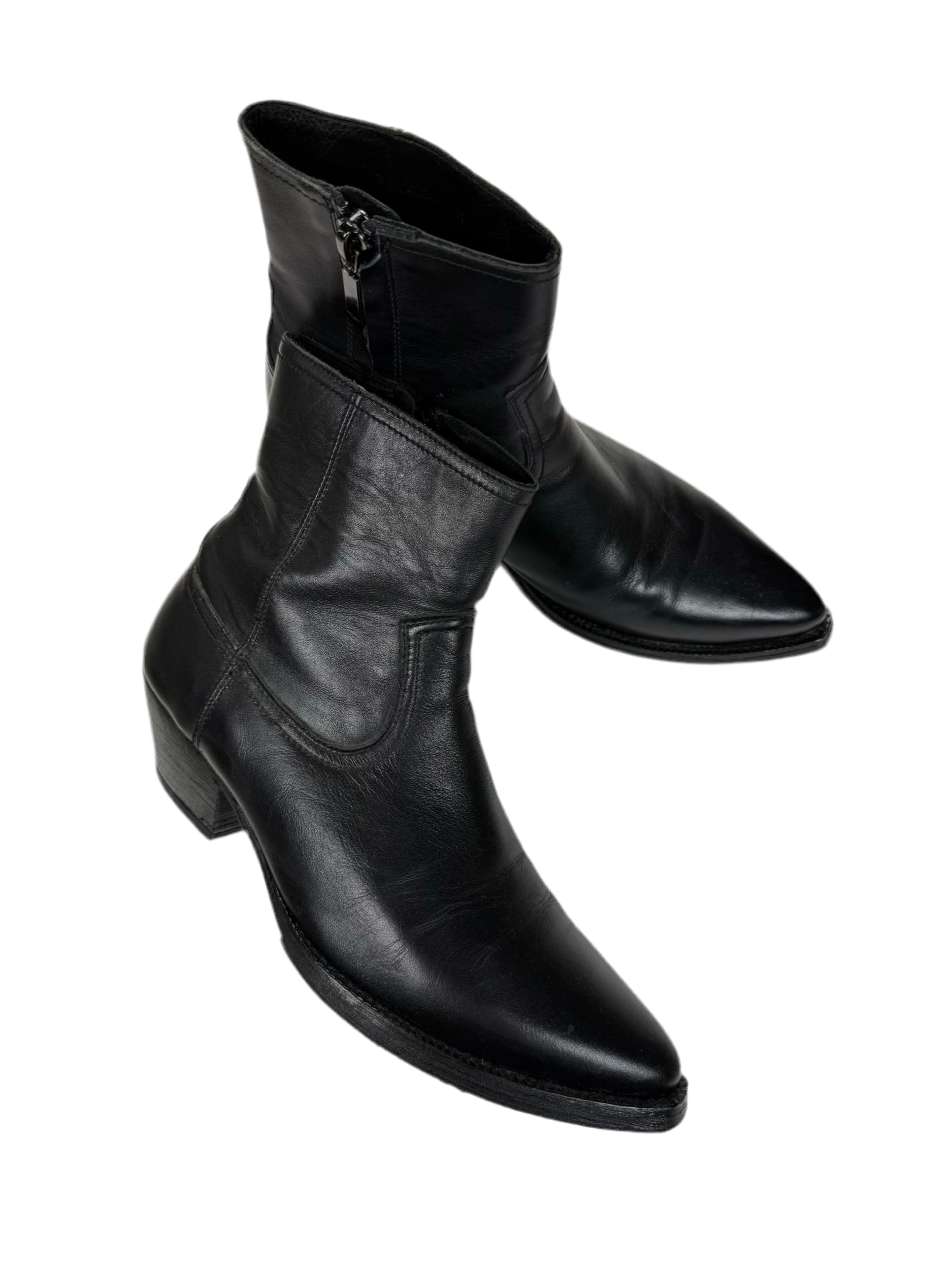 Saint Laurent Paris SS22 40mm ‘Lukas’ Western Boots