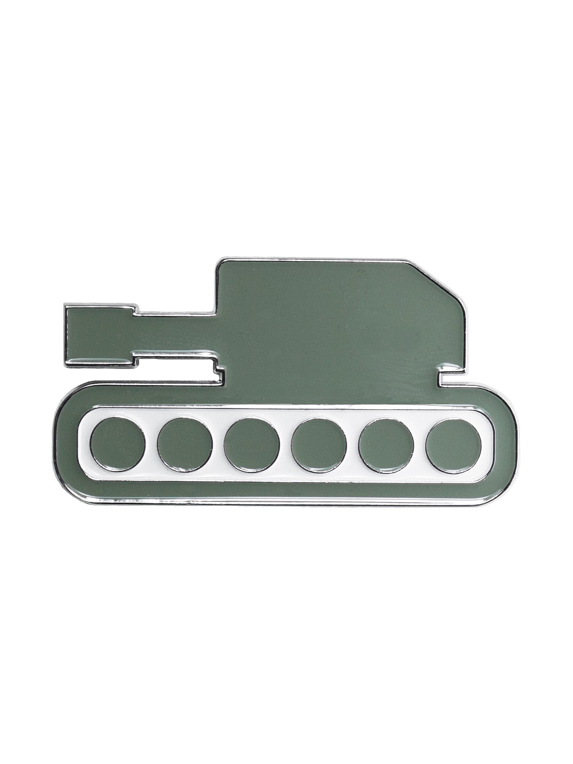 DEC o WAR Tank Logo Enamel Pin
