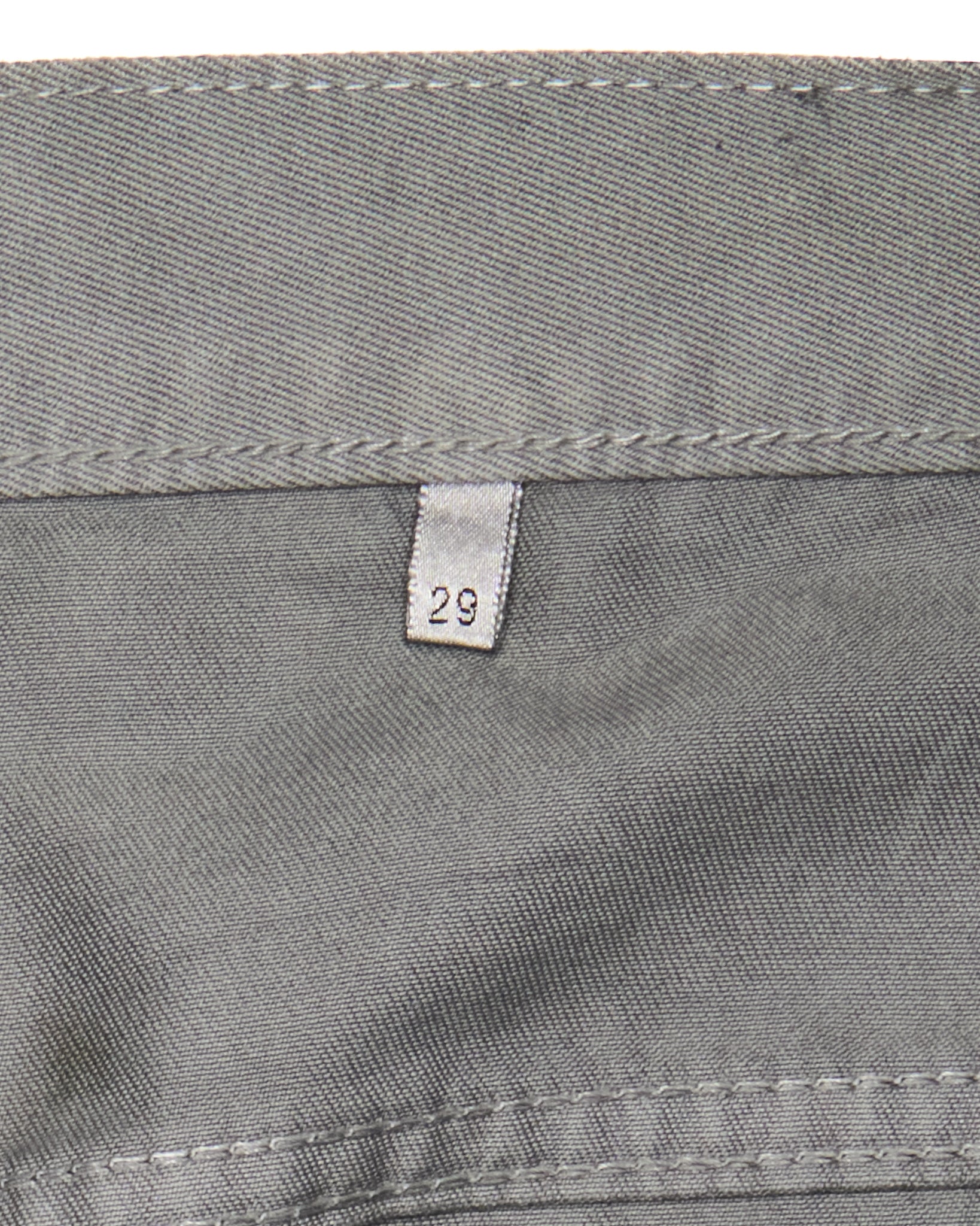A/W08 DIOR HOMME by Kris Van Assche Black Waxed Cotton Skinny Denim