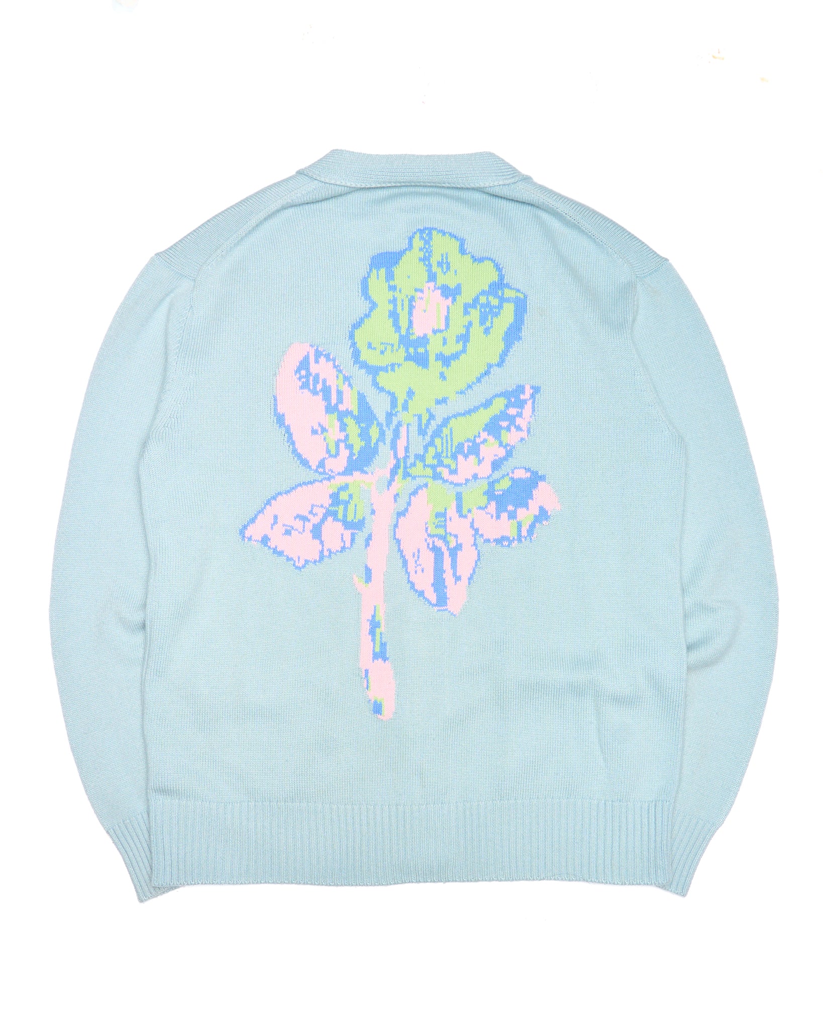 S/S20 Dior Men Alex Foxton Floral Knit Cardigan