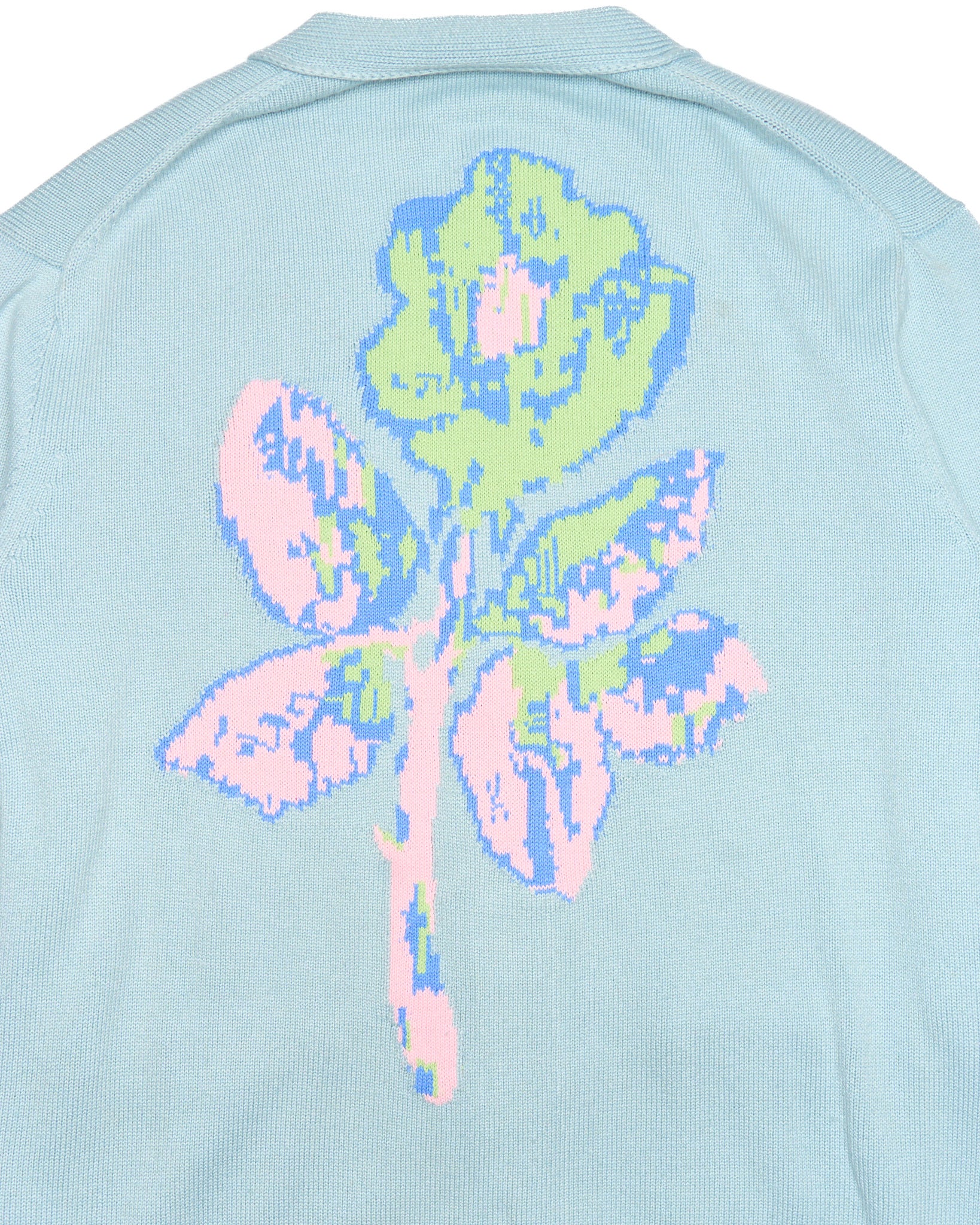 S/S20 Dior Men Alex Foxton Floral Knit Cardigan