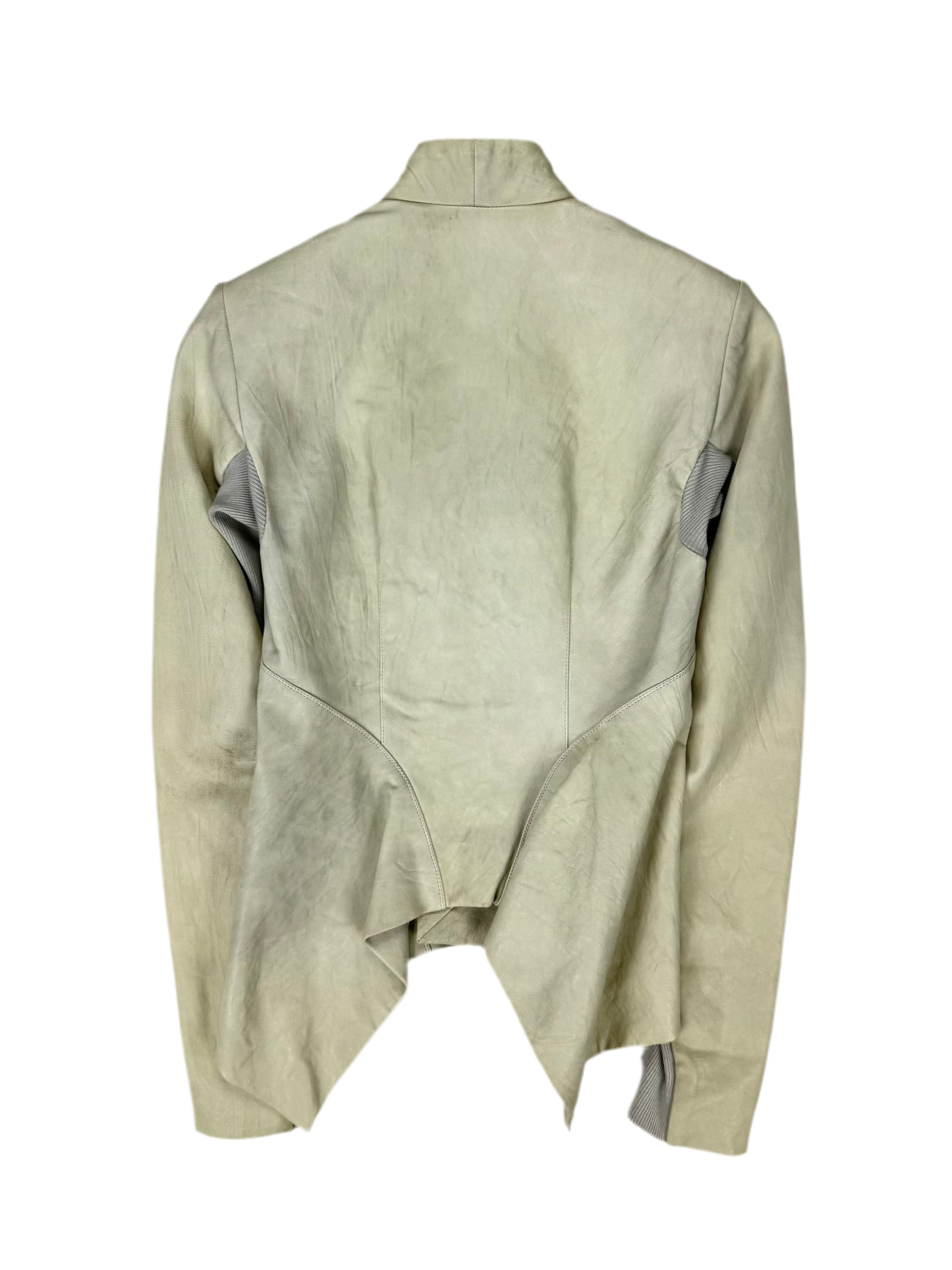 FW/09 Rick Owens "CRUST"  Leather Jacket