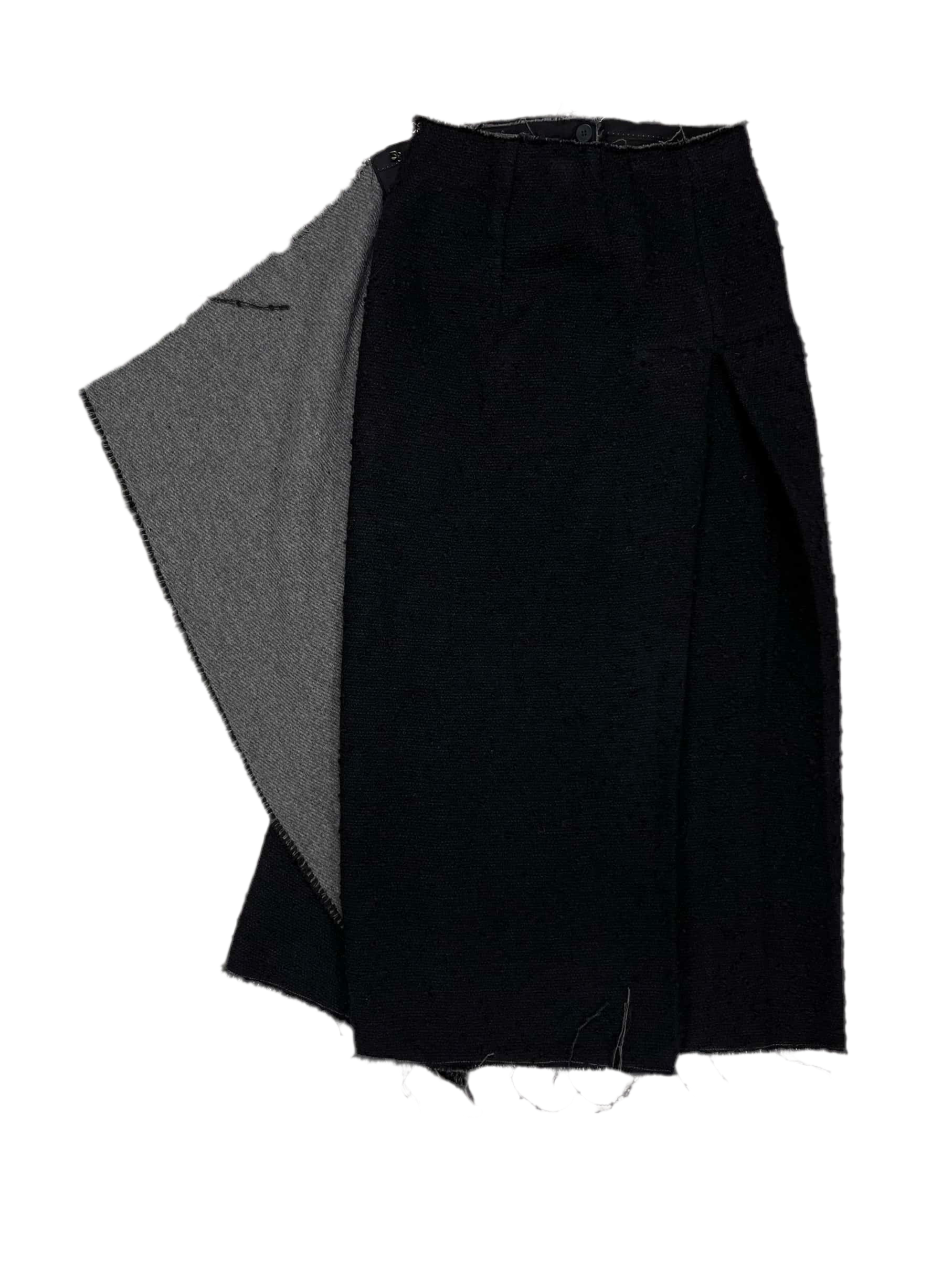 Masnada Maxi Asymmetric Wrap Skirt