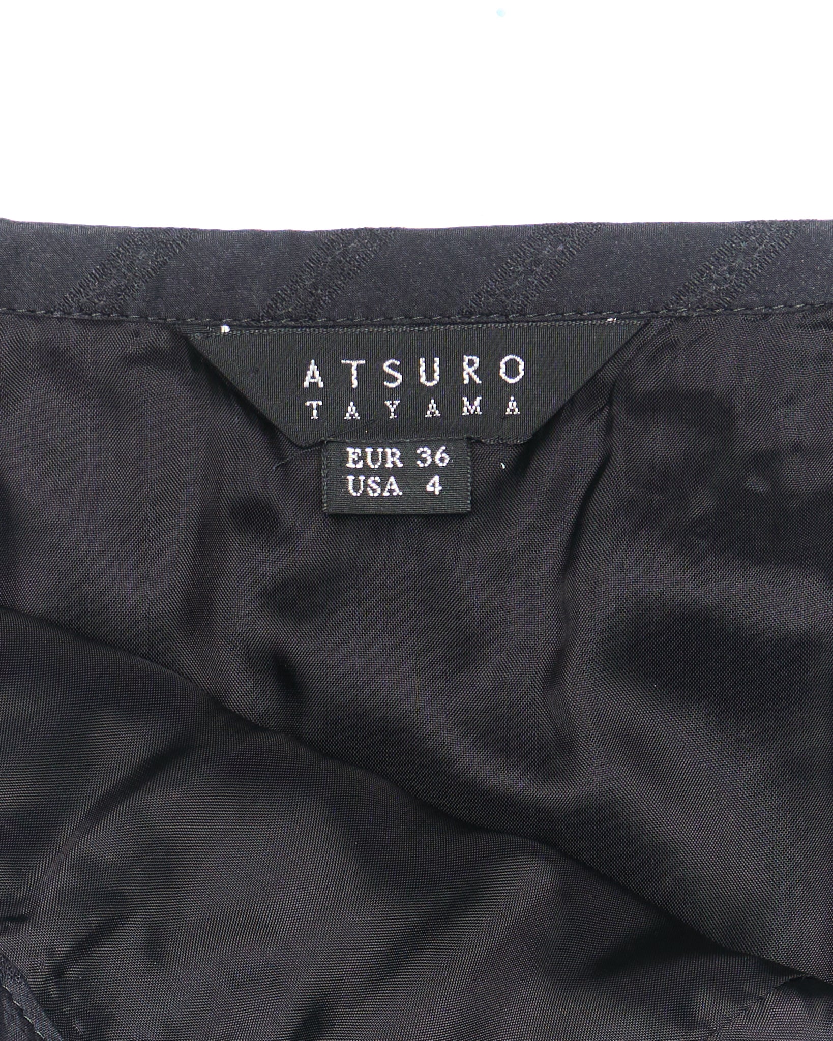 Early 2000s Atsuro Tayama Tiered Ruffle Mini Skirt