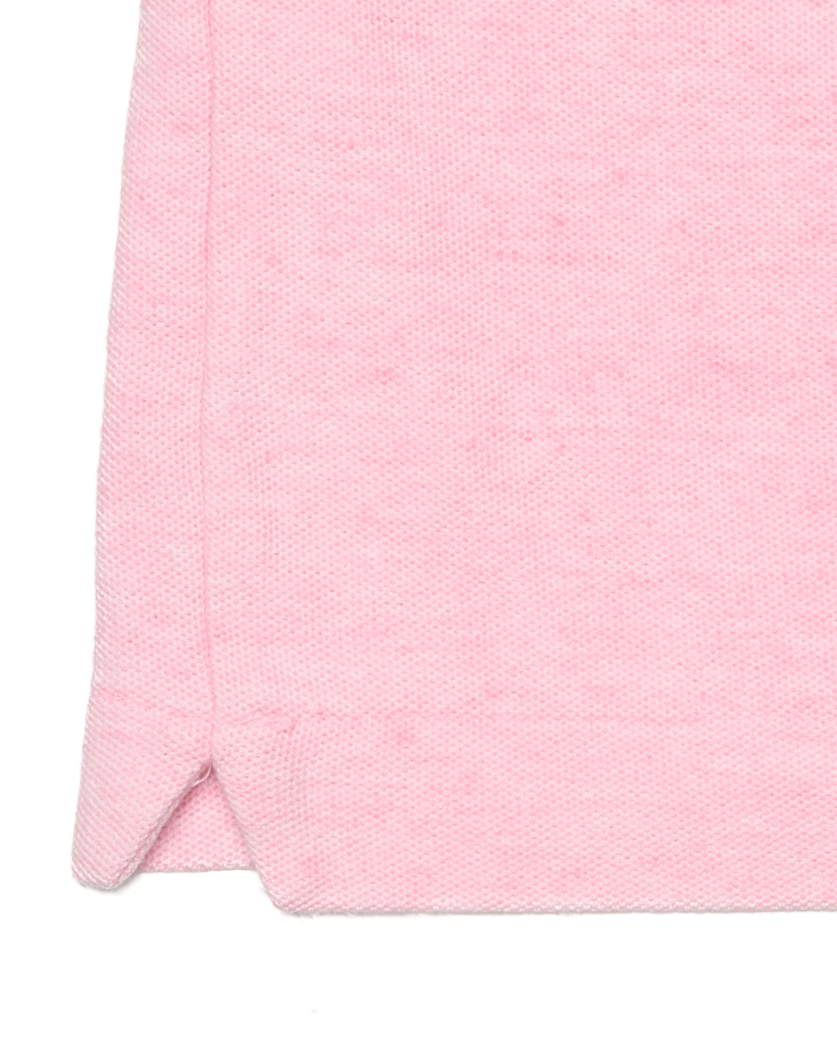 Early 00s BAPE Head Logo Pink Polo Shirt